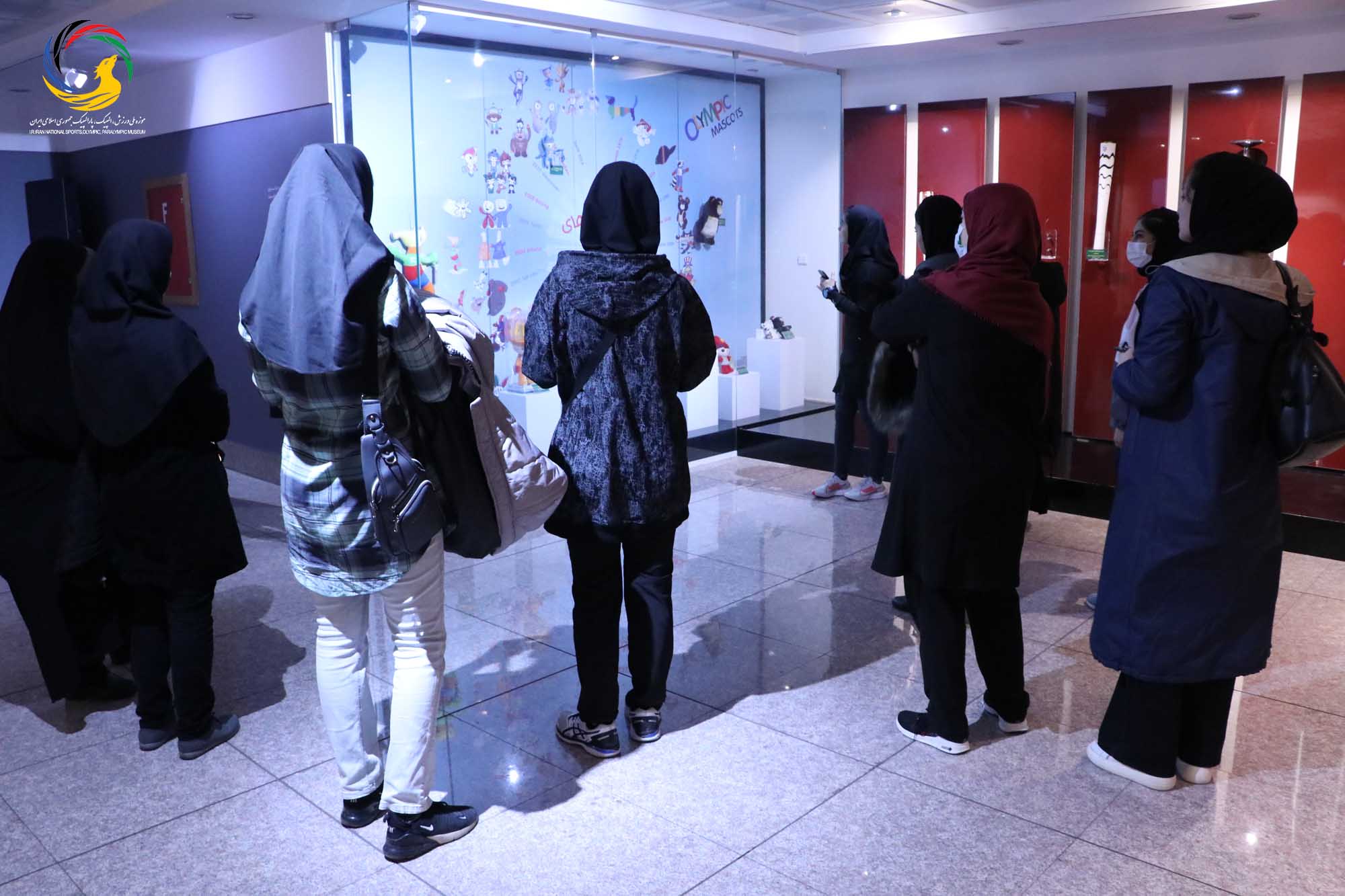 بازدید نخبگان دانشکده فنی و حرفه ای شریعتی از موزه ملی ورزش، المپیک، پارالمپیک