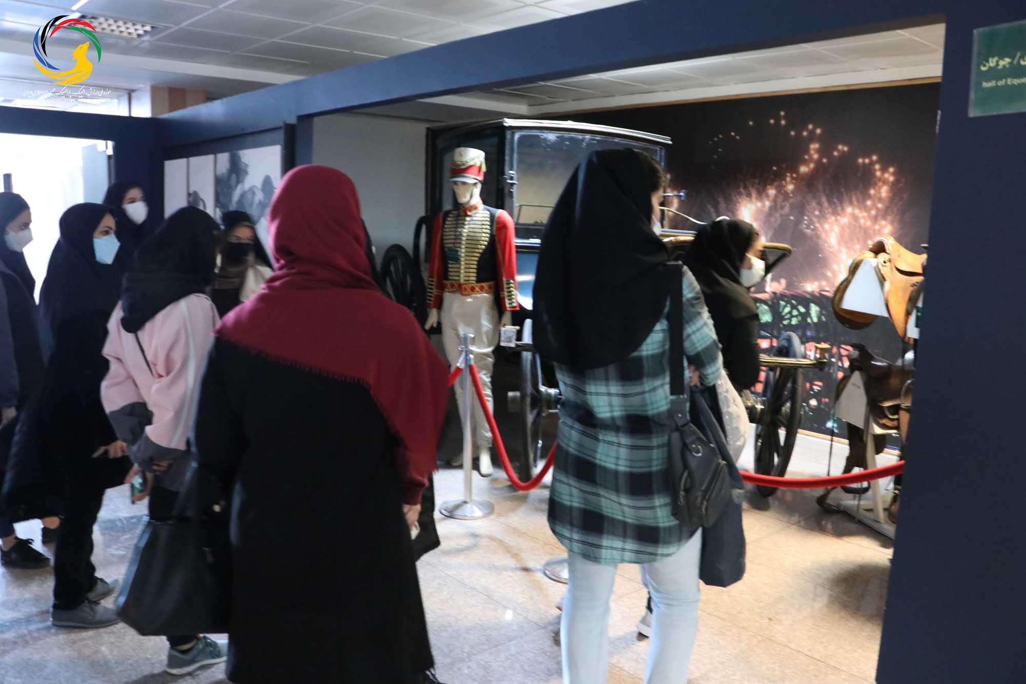 بازدید نخبگان دانشکده فنی و حرفه ای شریعتی از موزه ملی ورزش، المپیک، پارالمپیک