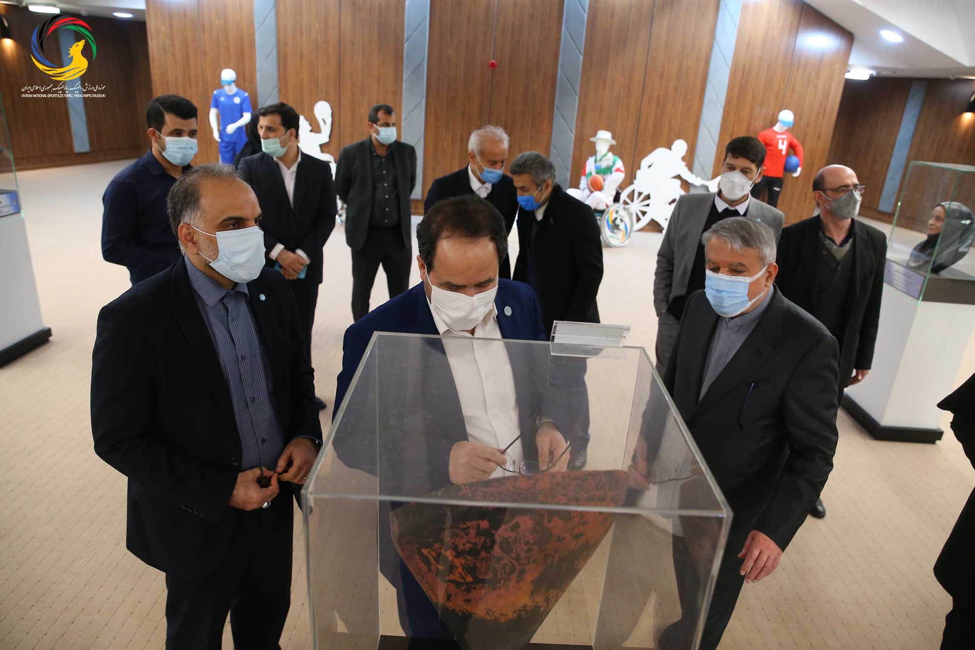 بازدید دکتر سید محمد  مقیمی از موزه ملی ورزش، المپیک، پارالمپیک