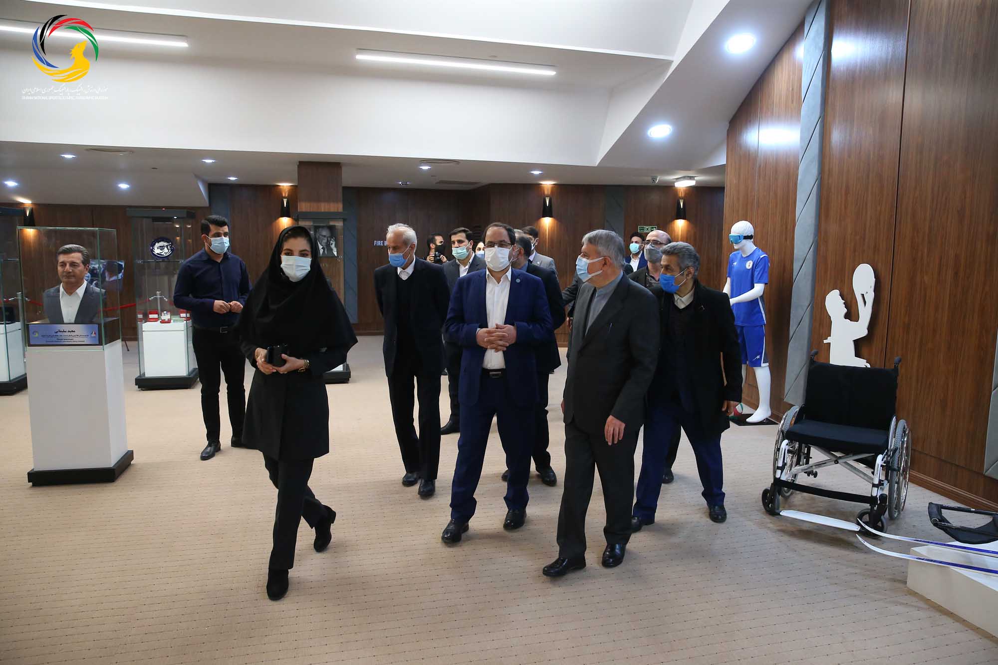 بازدید دکتر سید محمد  مقیمی از موزه ملی ورزش، المپیک، پارالمپیک