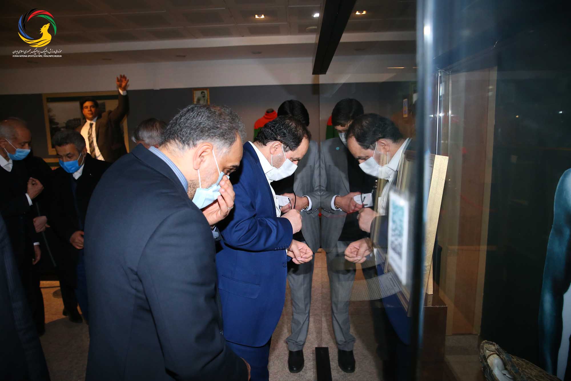 بازدید دکتر سید محمد  مقیمی از موزه ملی ورزش، المپیک، پارالمپیک