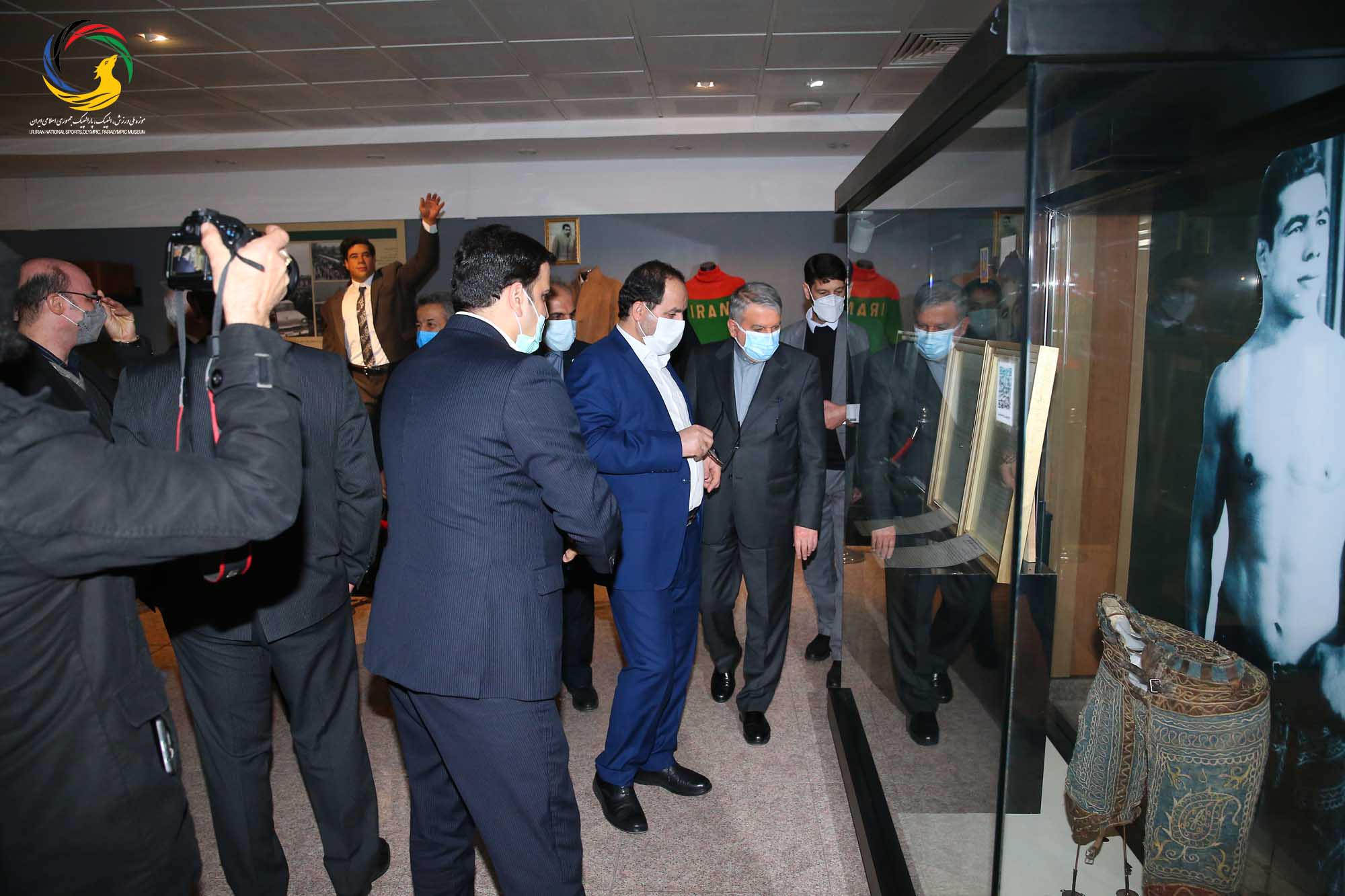 بازدید دکتر سید محمد  مقیمی از موزه ملی ورزش، المپیک، پارالمپیک