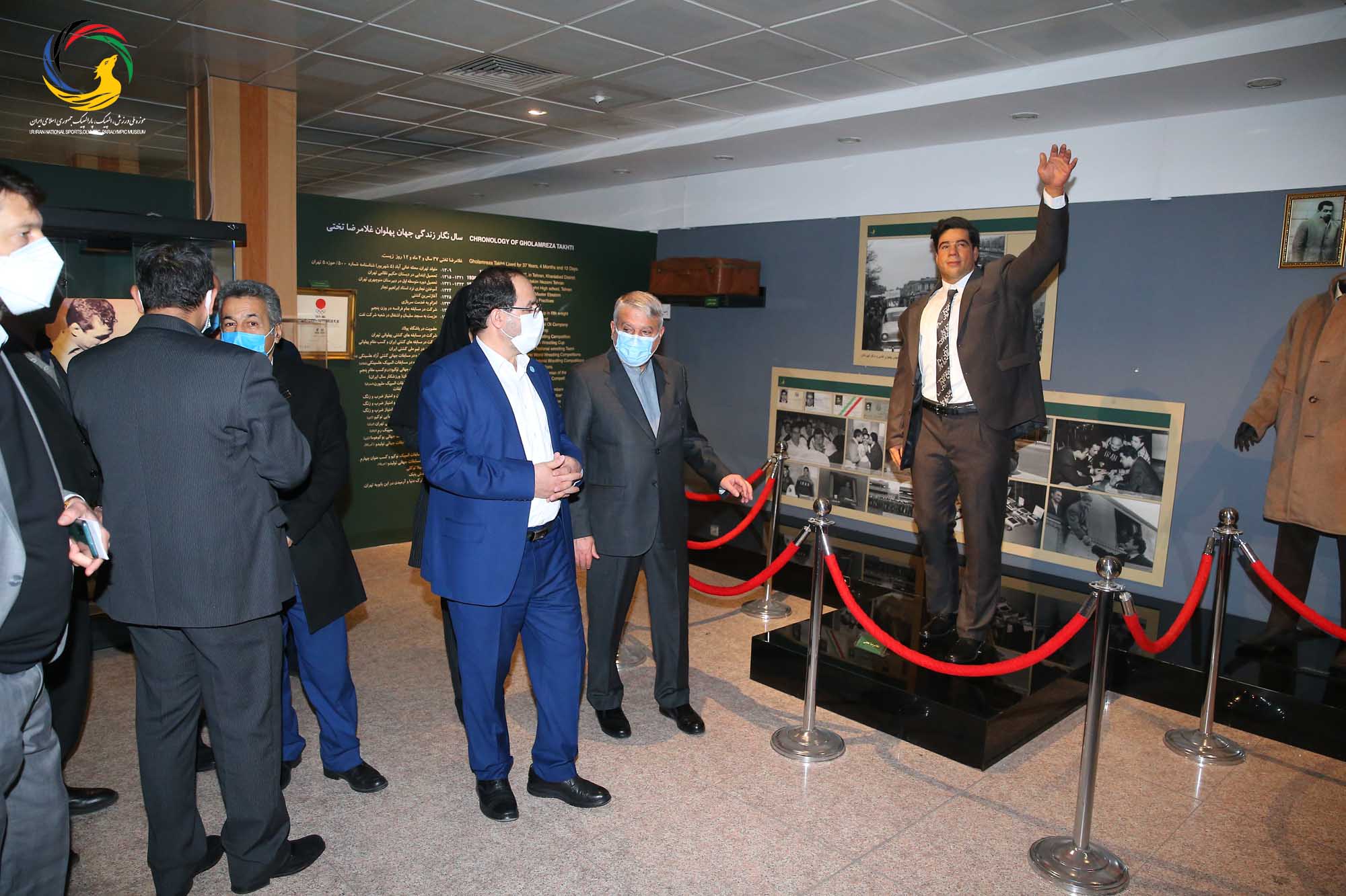 بازدید دکتر سید محمد  مقیمی از موزه ملی ورزش، المپیک، پارالمپیک