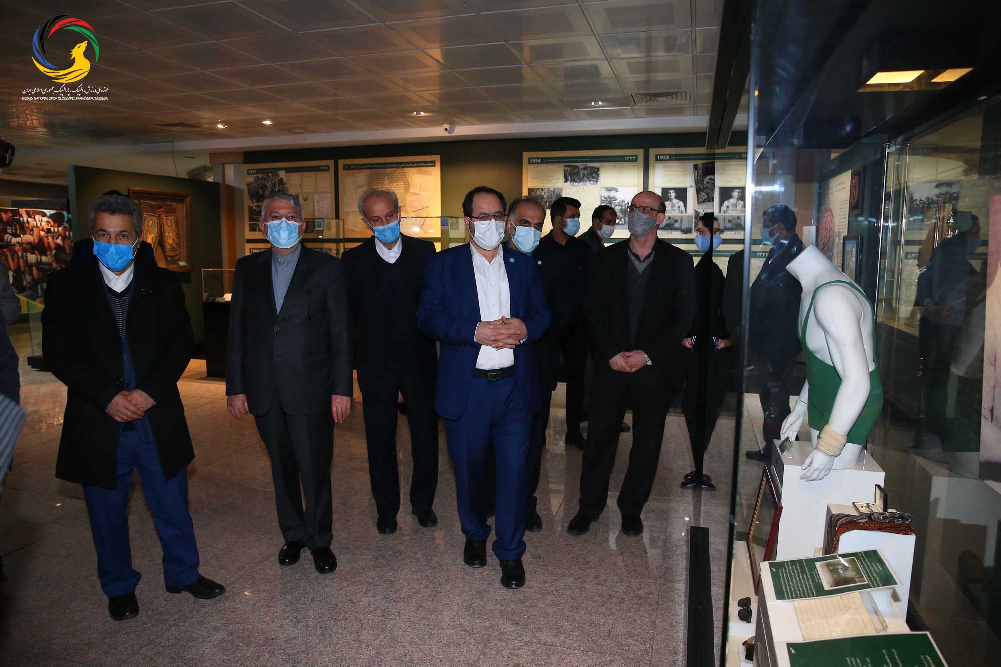 بازدید دکتر سید محمد  مقیمی از موزه ملی ورزش، المپیک، پارالمپیک