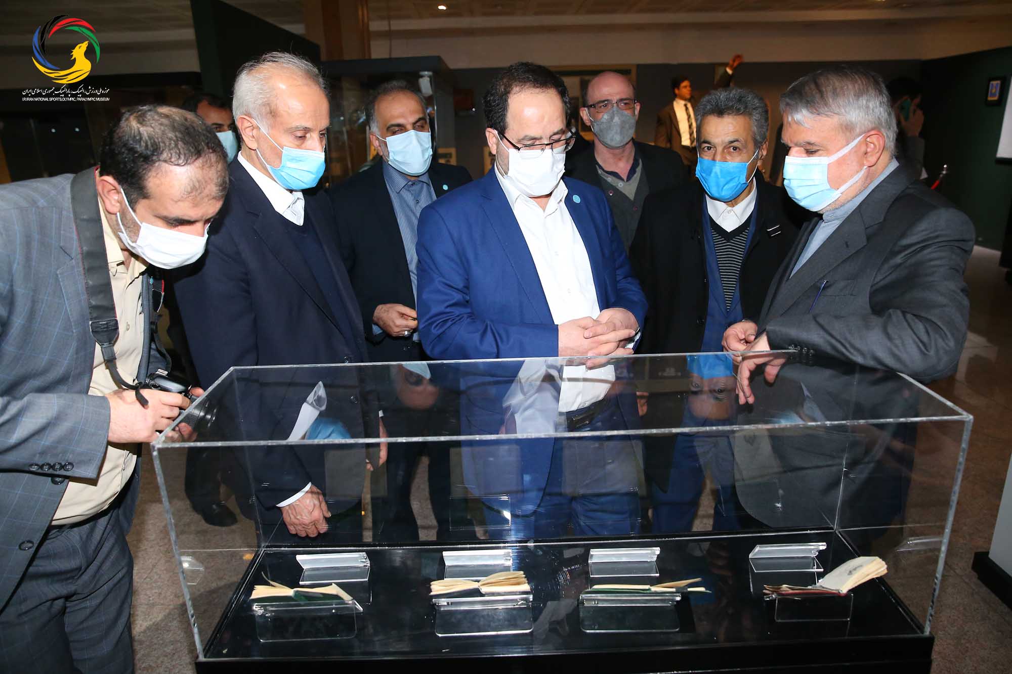 بازدید دکتر سید محمد مقیمی از موزه ملی ورزش، المپیک، پارالمپیک