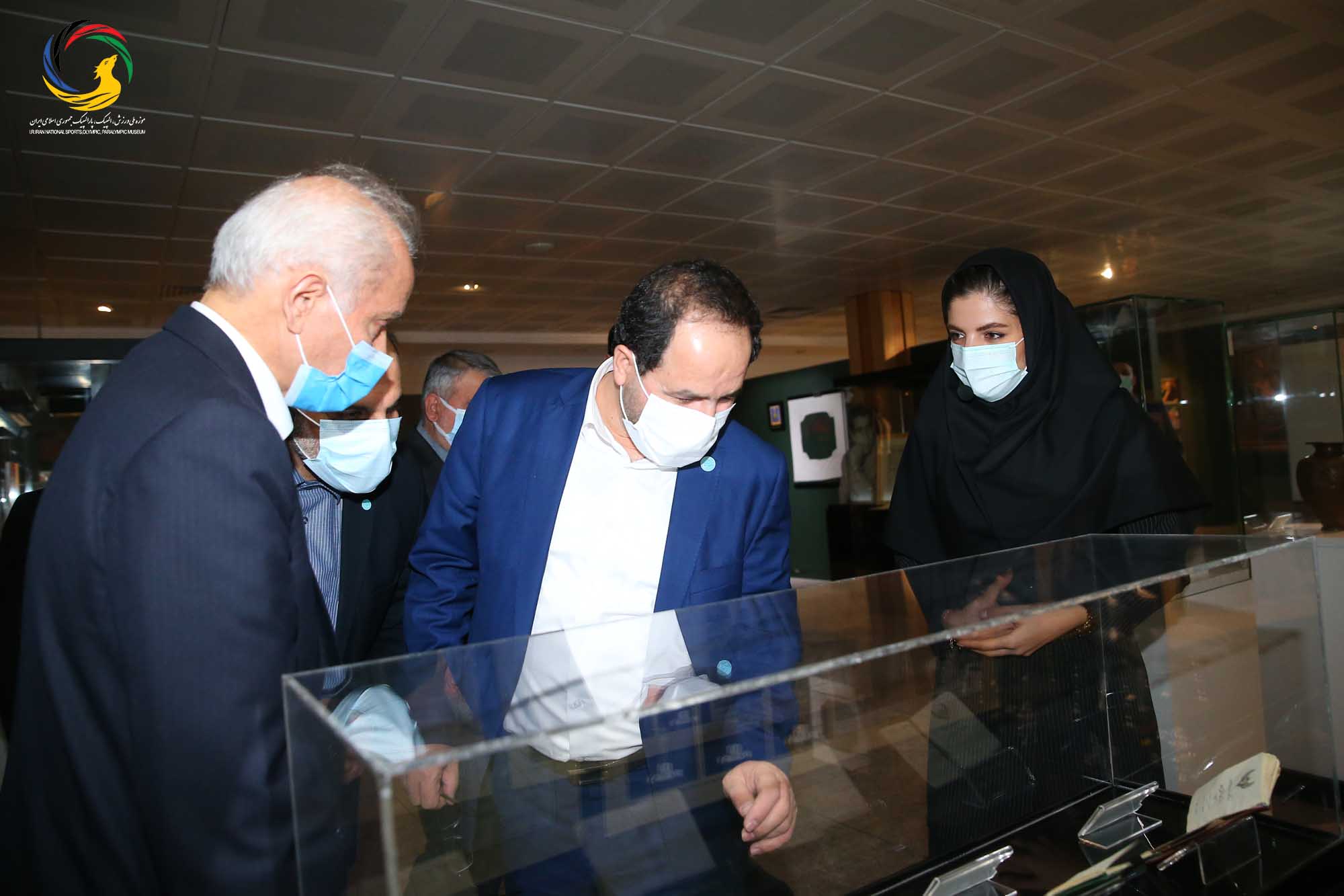 بازدید دکتر سید محمد مقیمی از موزه ملی ورزش، المپیک، پارالمپیک