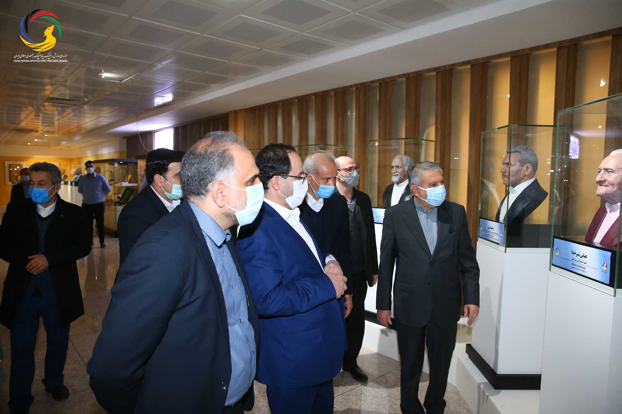 بازدید دکتر سید محمد مقیمی از موزه ملی ورزش، المپیک، پارالمپیک