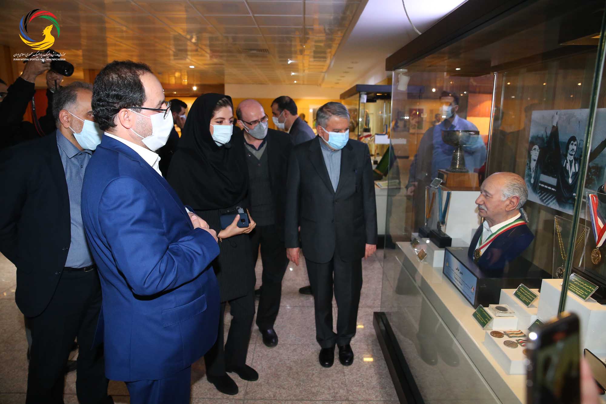 بازدید دکتر سید محمد مقیمی از موزه ملی ورزش، المپیک، پارالمپیک