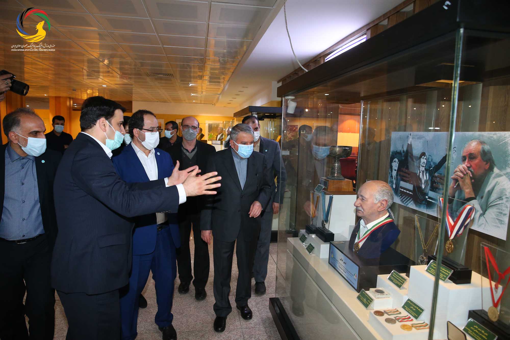 بازدید دکتر سید محمد مقیمی از موزه ملی ورزش، المپیک، پارالمپیک
