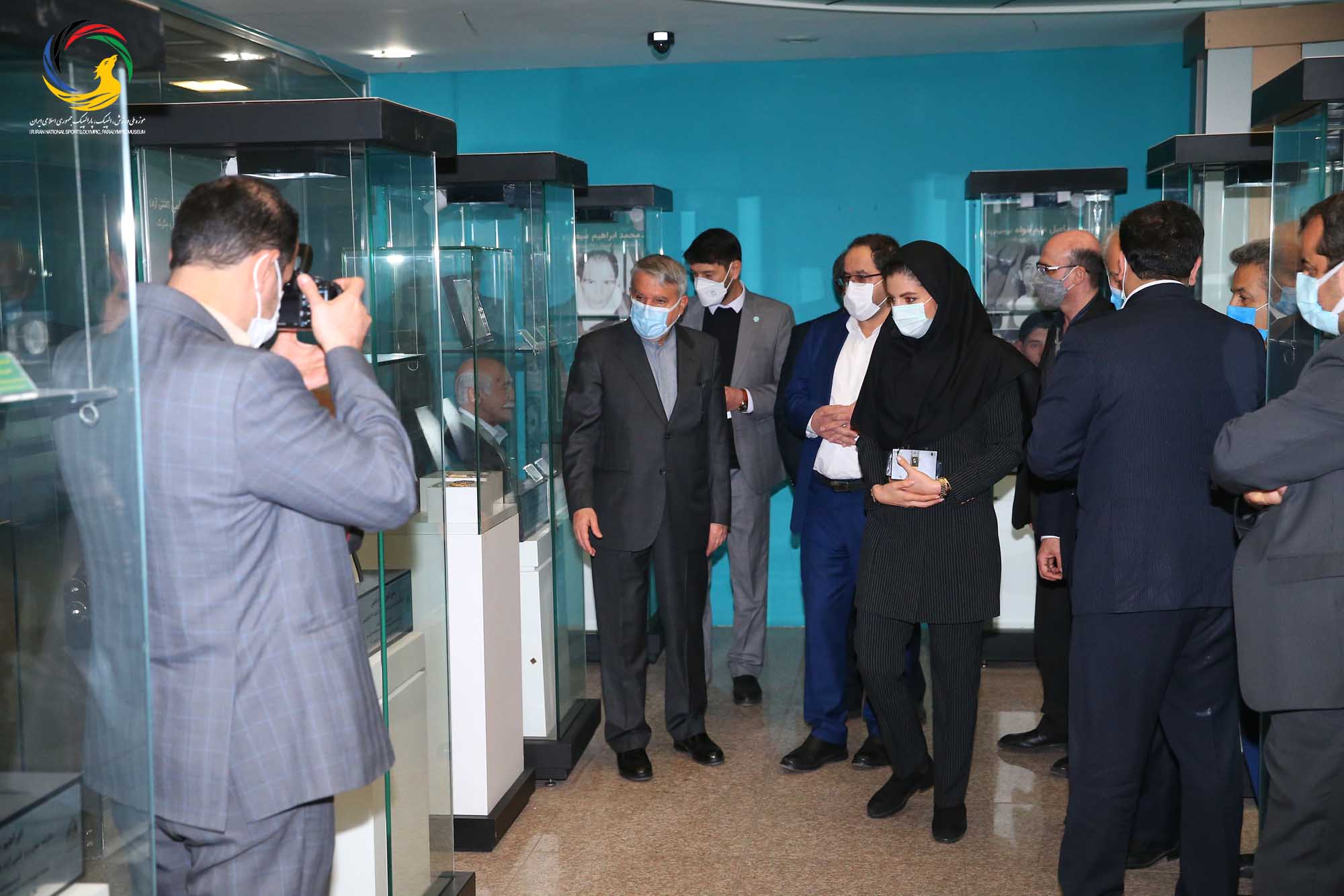 بازدید دکتر سید محمد مقیمی از موزه ملی ورزش، المپیک، پارالمپیک