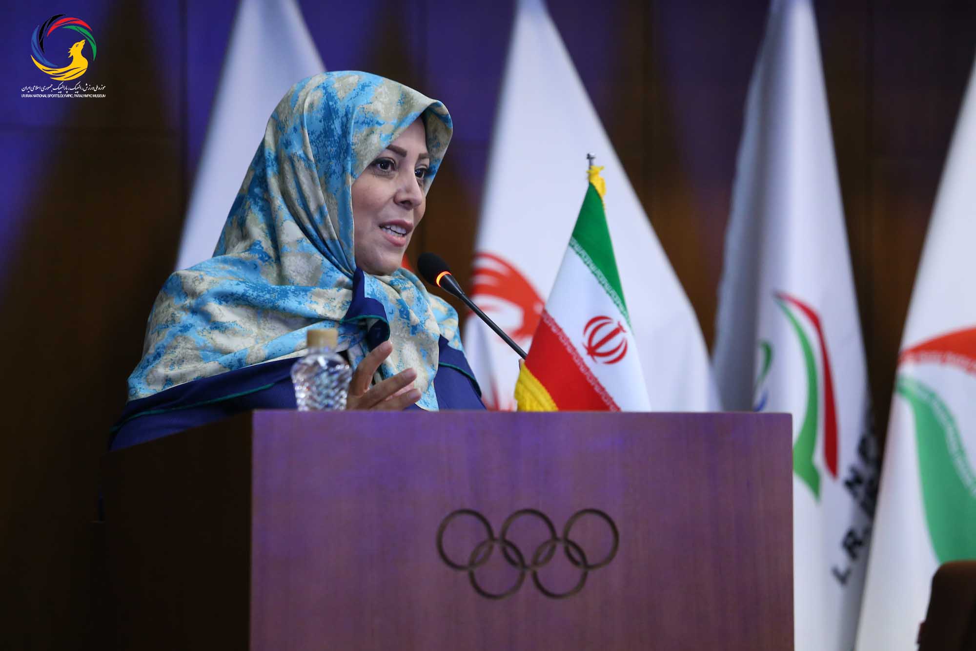 مراسم رونمایی از سردیس چهره ماندگار ورزش ایران سرکار خانم طاهره طاهریان