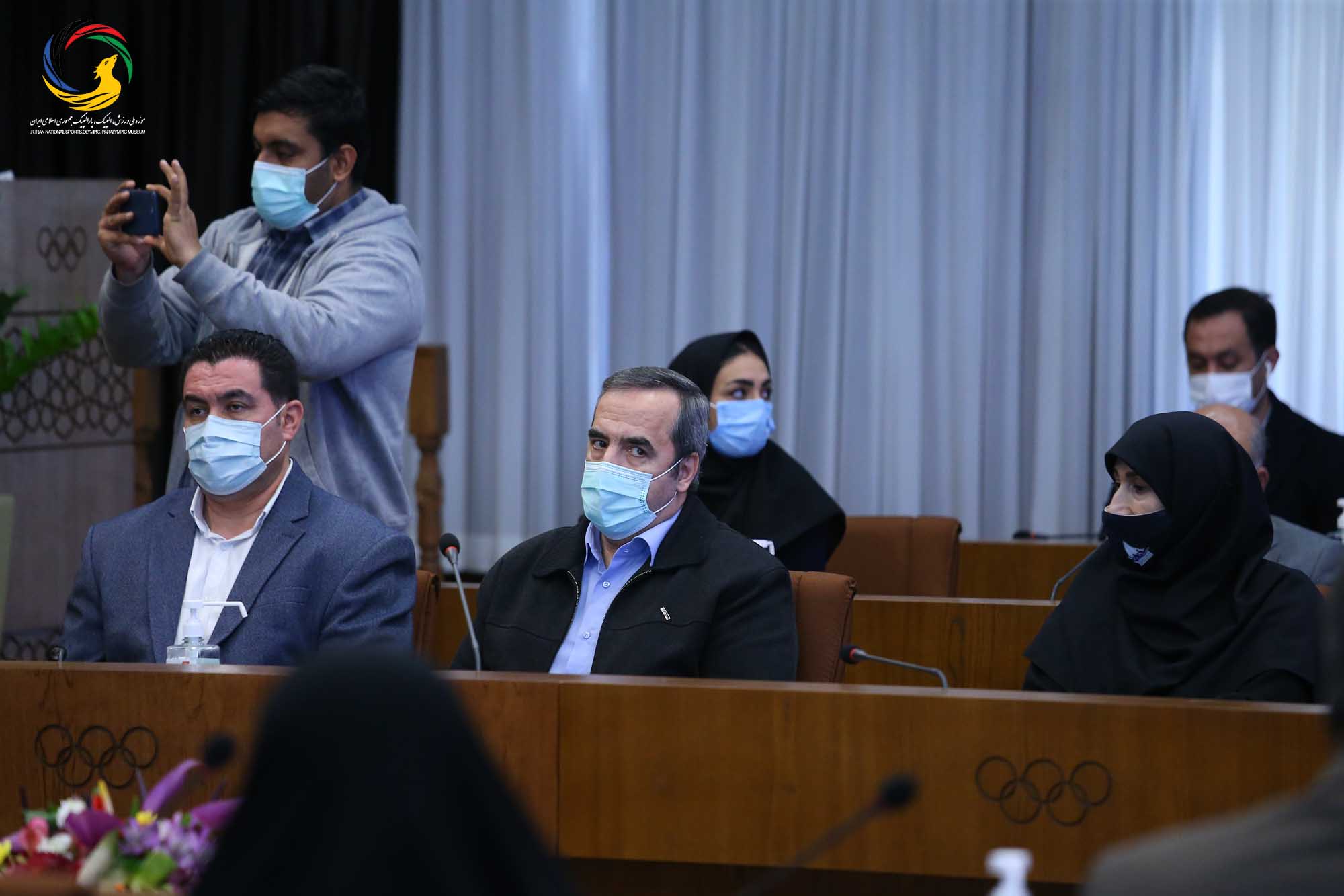 مراسم رونمایی از سردیس چهره ماندگار ورزش ایران سرکار خانم طاهره طاهریان