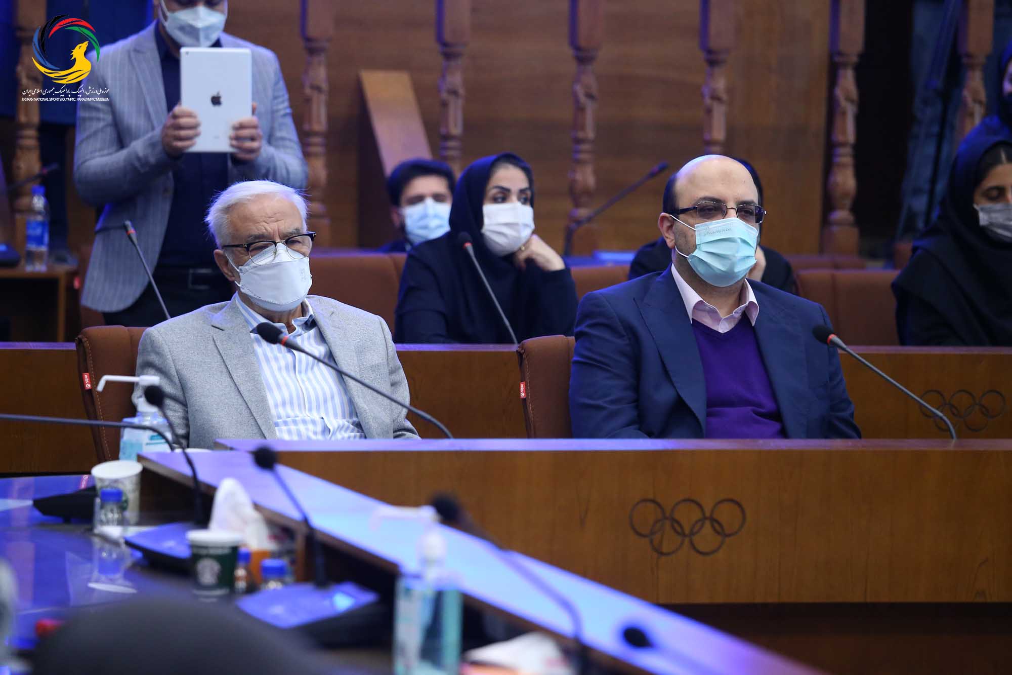 مراسم رونمایی از سردیس چهره ماندگار ورزش ایران سرکار خانم طاهره طاهریان