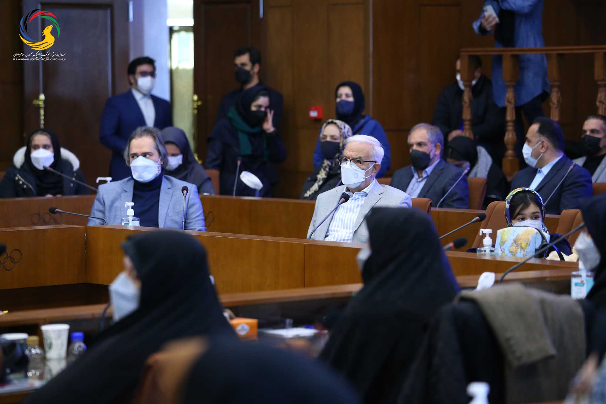 مراسم رونمایی از سردیس چهره ماندگار ورزش ایران سرکار خانم طاهره طاهریان