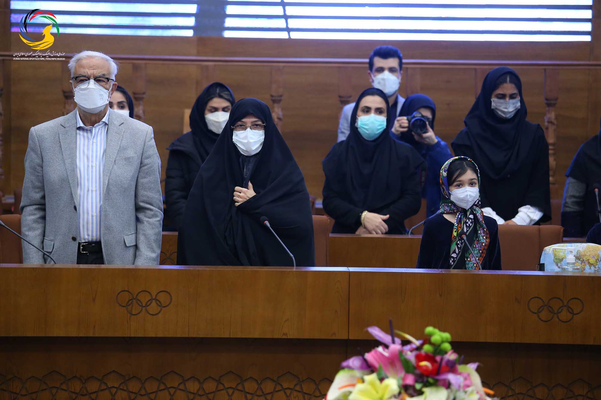 مراسم رونمایی از سردیس چهره ماندگار ورزش ایران سرکار خانم طاهره طاهریان