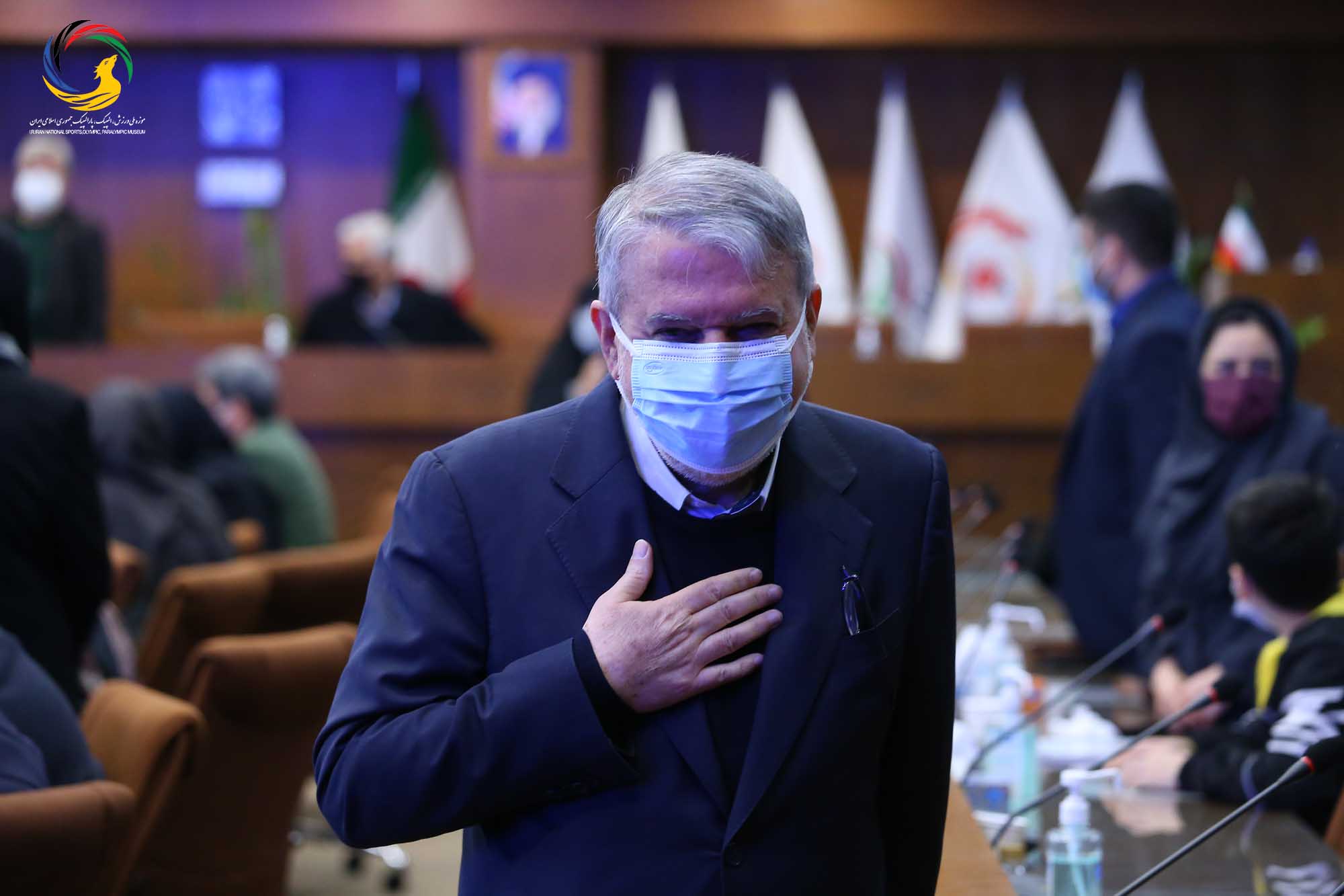 مراسم رونمایی از سردیس چهره ماندگار ورزش ایران سرکار خانم طاهره طاهریان