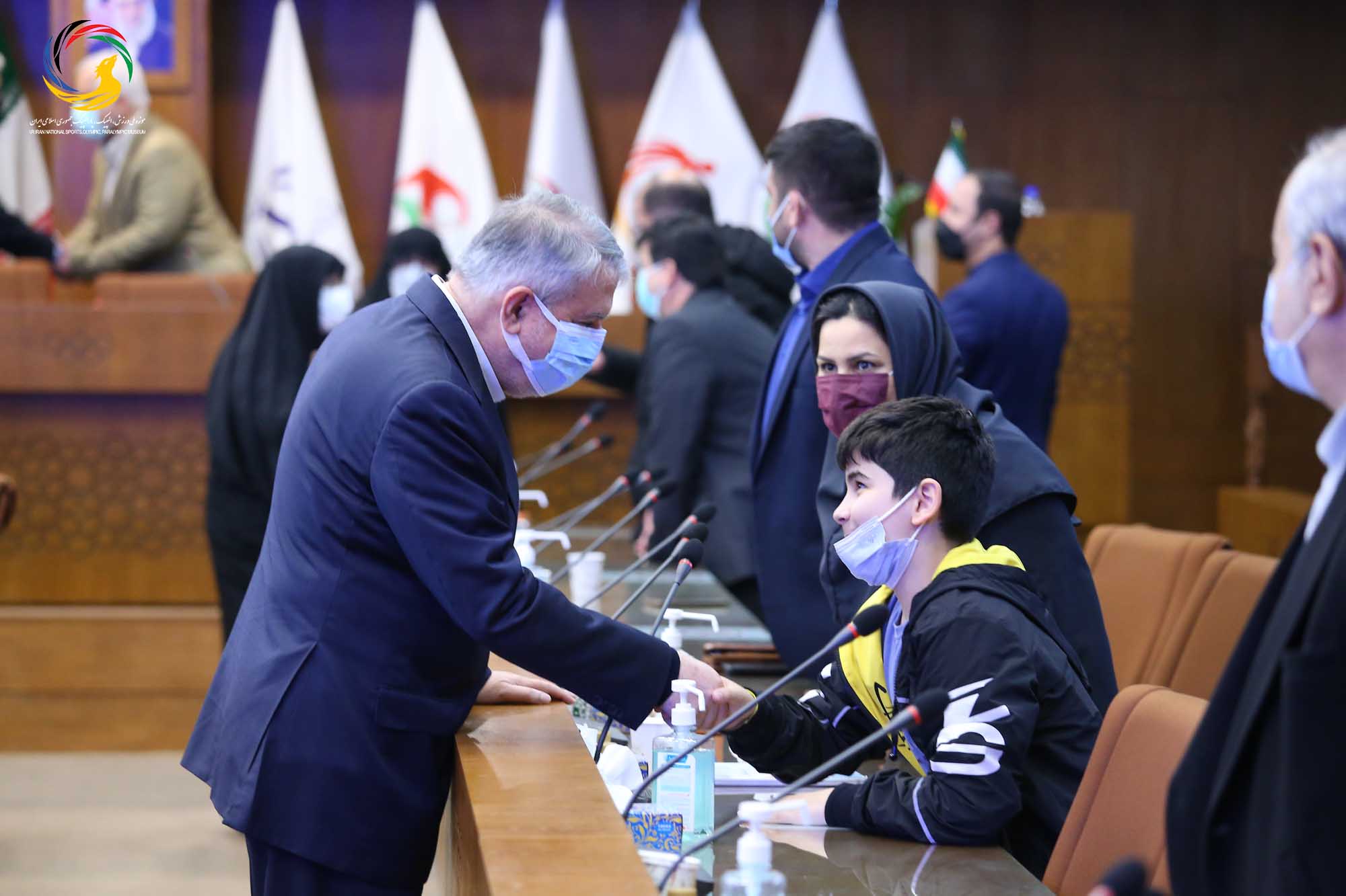 مراسم رونمایی از سردیس چهره ماندگار ورزش ایران سرکار خانم طاهره طاهریان