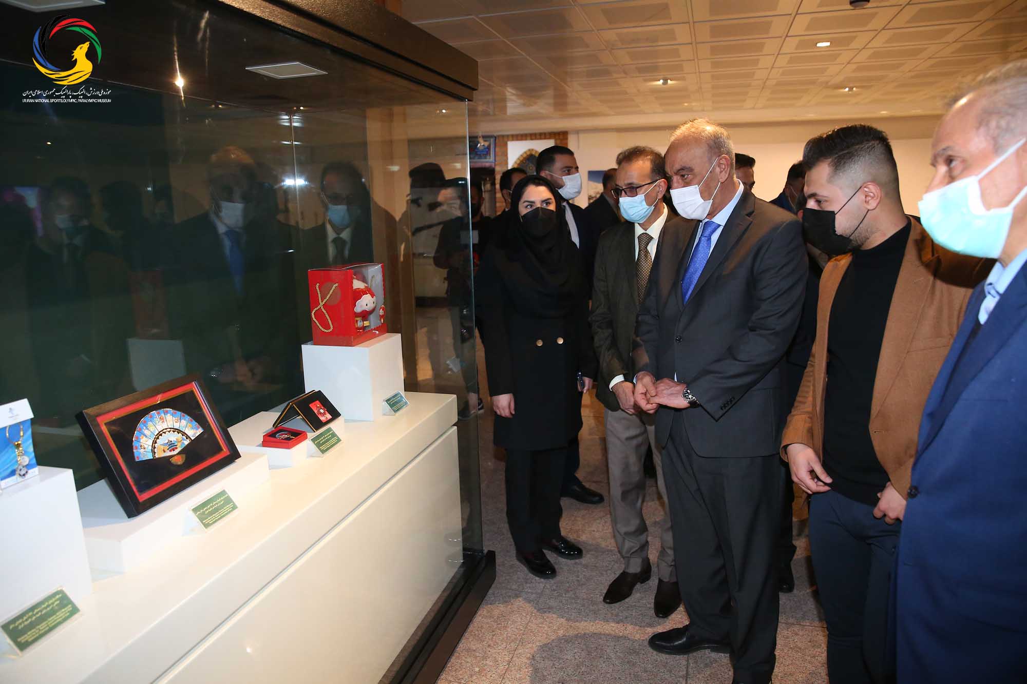 بازدید رئیس و دبیرکل کمیته ملی المپیک عراق از موزه ملی ورزش المپیک و پارالمپیک
