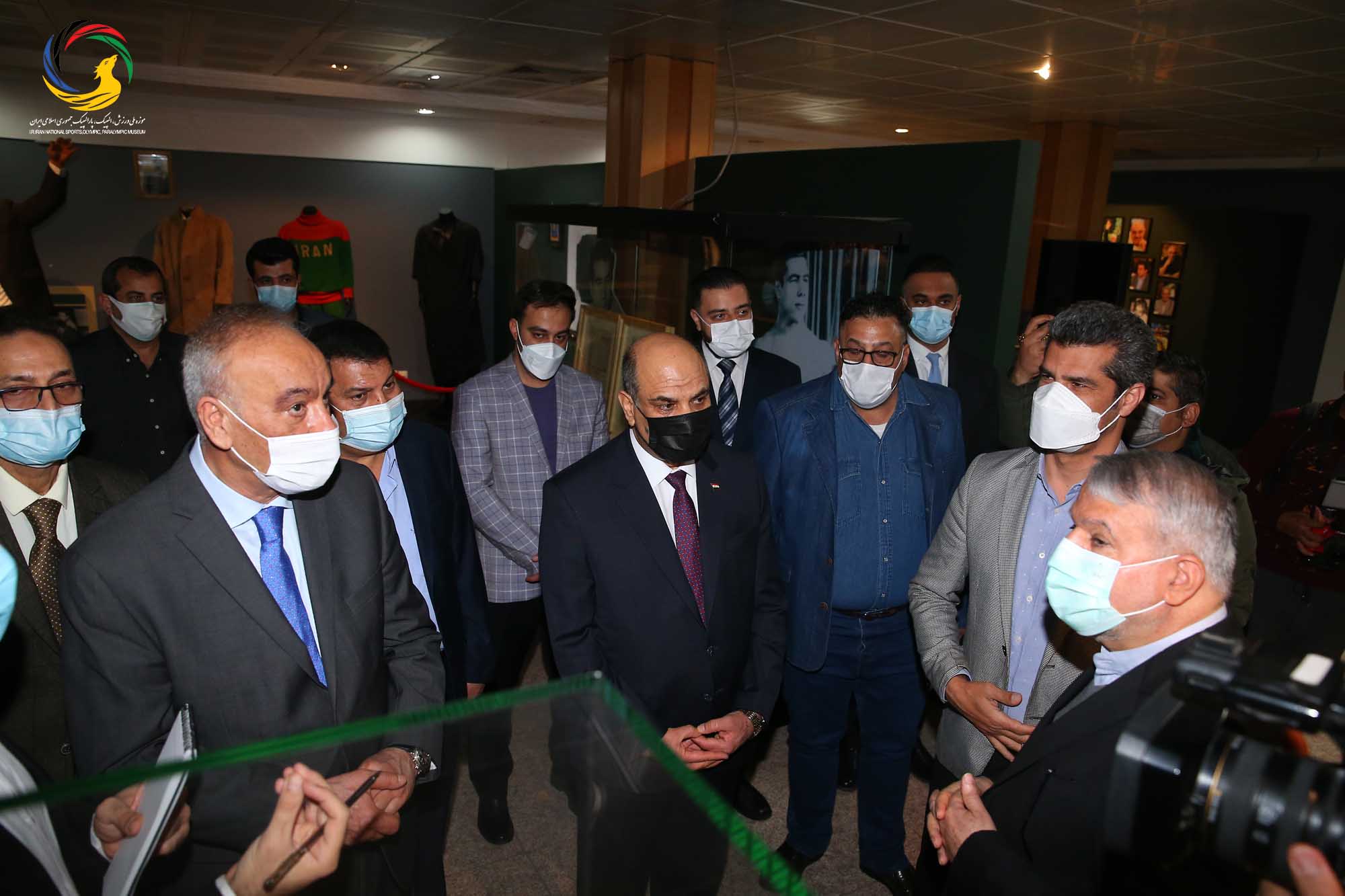 بازدید رئیس و دبیرکل کمیته ملی المپیک عراق از موزه ملی ورزش المپیک و پارالمپیک