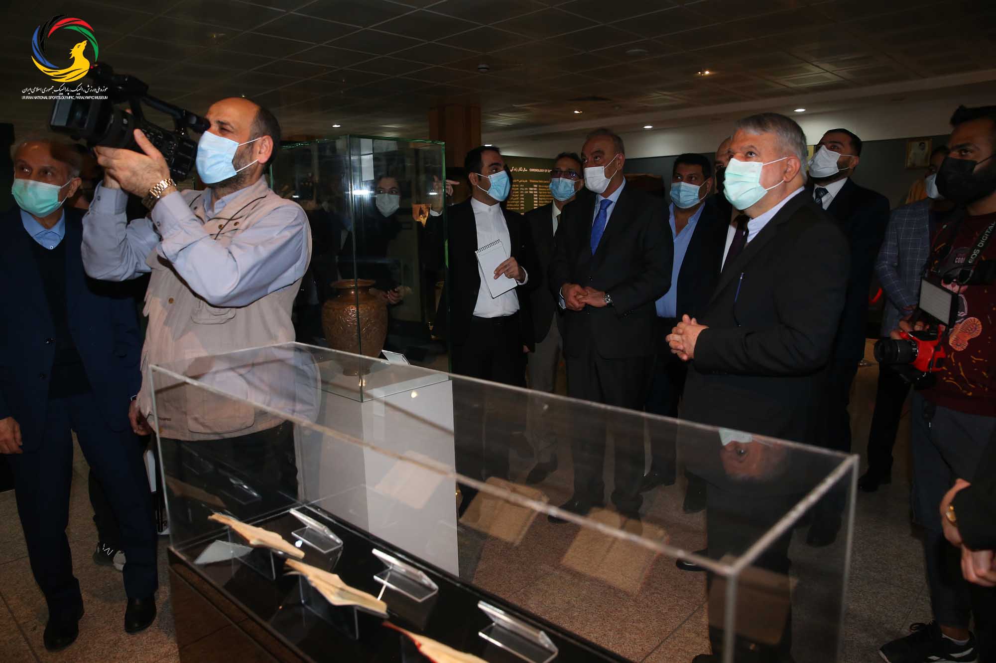 بازدید رئیس و دبیرکل کمیته ملی المپیک عراق از موزه ملی ورزش المپیک و پارالمپیک