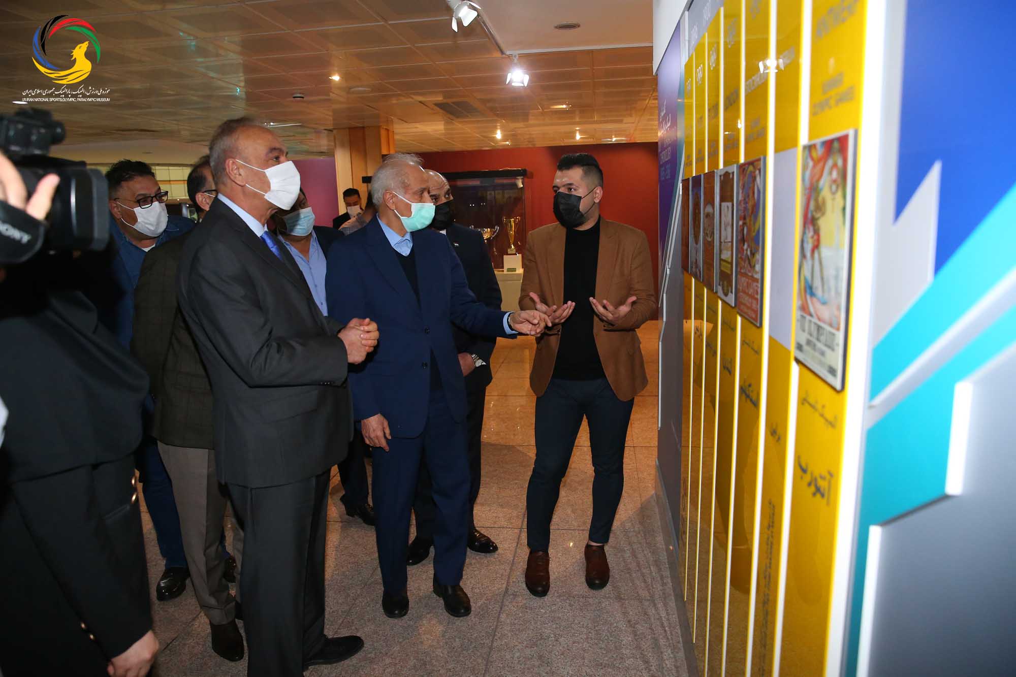 بازدید رئیس و دبیرکل کمیته ملی المپیک عراق از موزه ملی ورزش المپیک و پارالمپیک