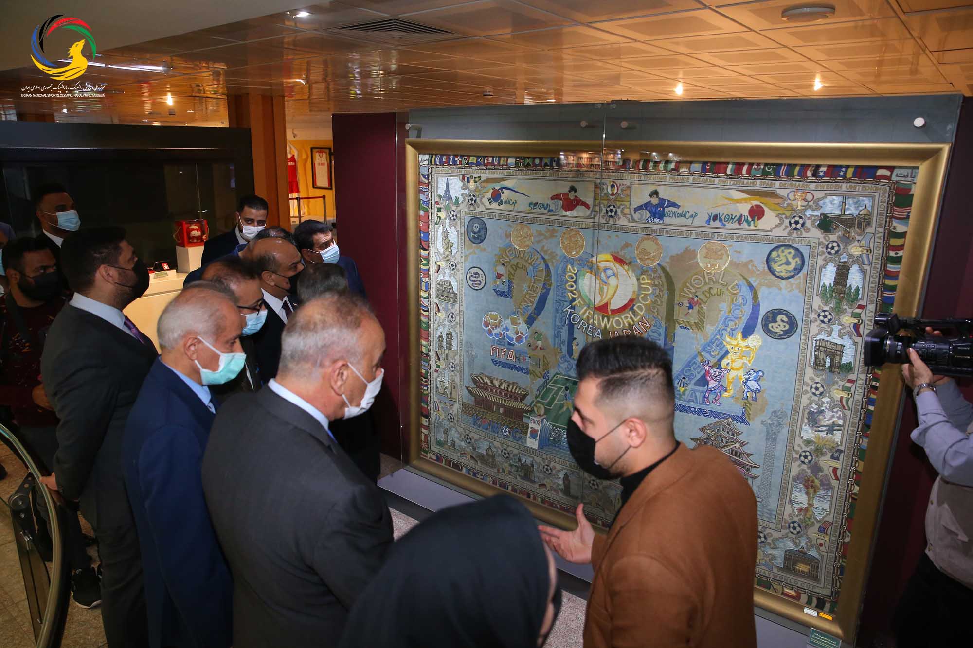 بازدید رئیس و دبیرکل کمیته ملی المپیک عراق از موزه ملی ورزش المپیک و پارالمپیک
