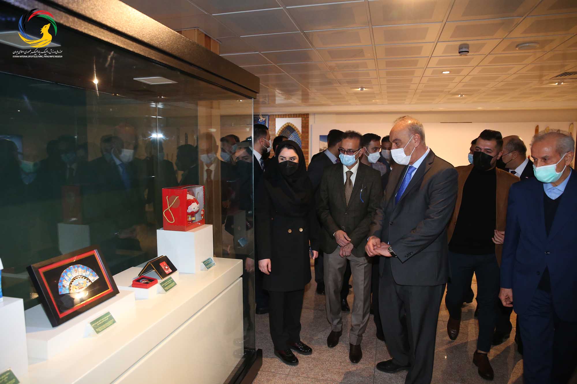 بازدید رئیس و دبیرکل کمیته ملی المپیک عراق از موزه ملی ورزش المپیک و پارالمپیک