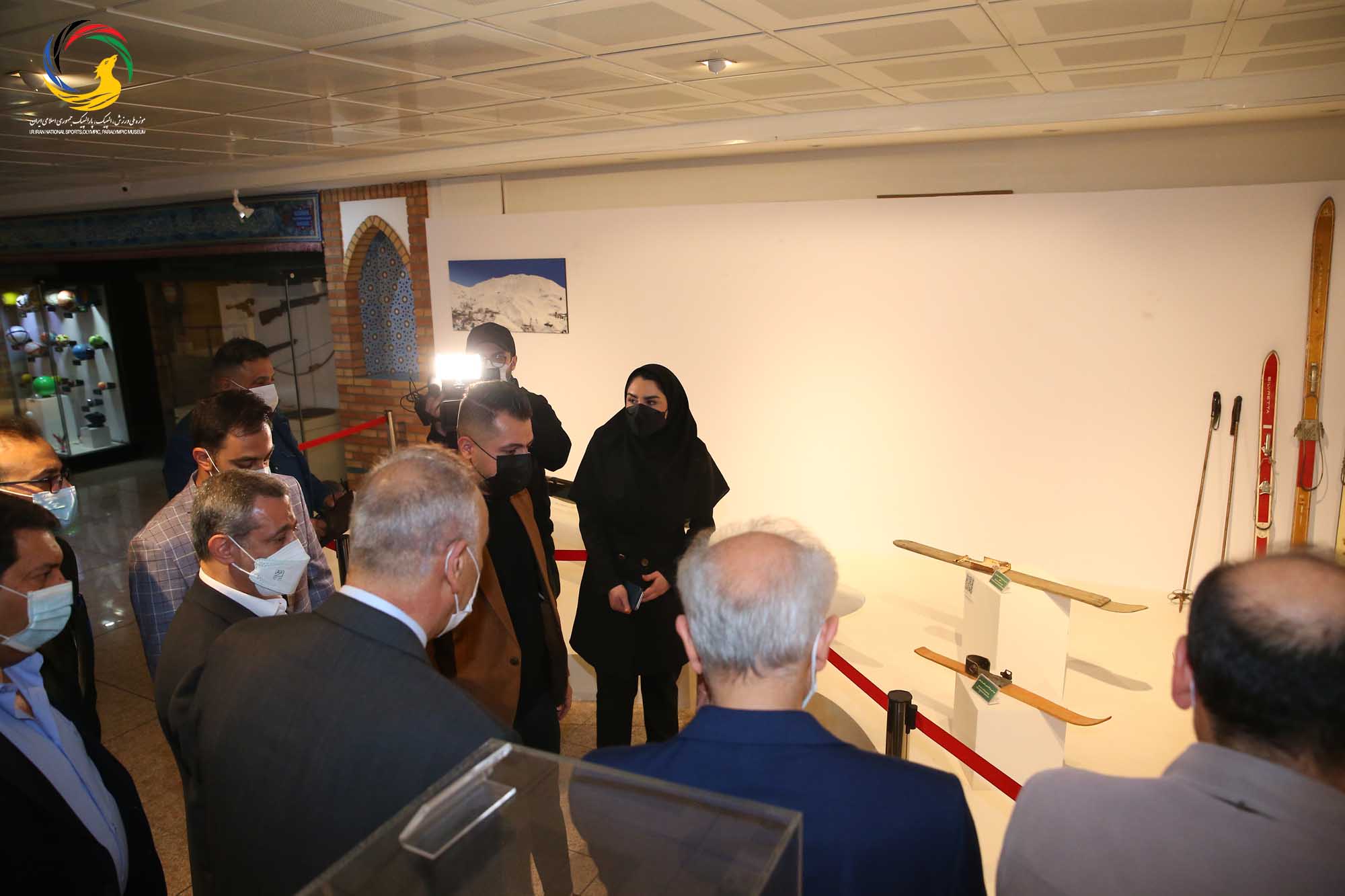 بازدید رئیس و دبیرکل کمیته ملی المپیک عراق از موزه ملی ورزش المپیک و پارالمپیک