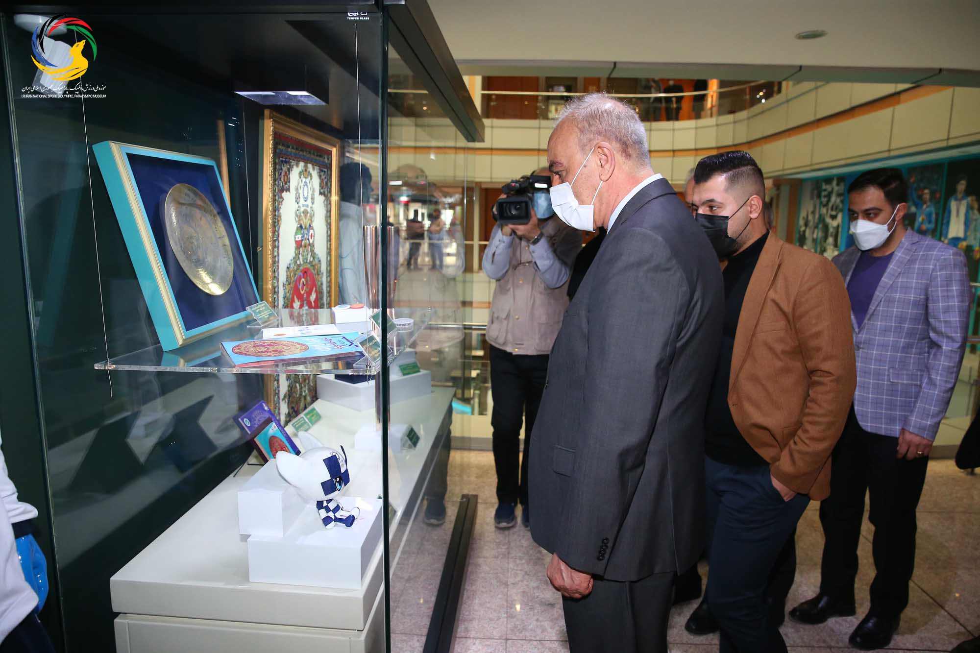 بازدید رئیس و دبیرکل کمیته ملی المپیک عراق از موزه ملی ورزش المپیک و پارالمپیک