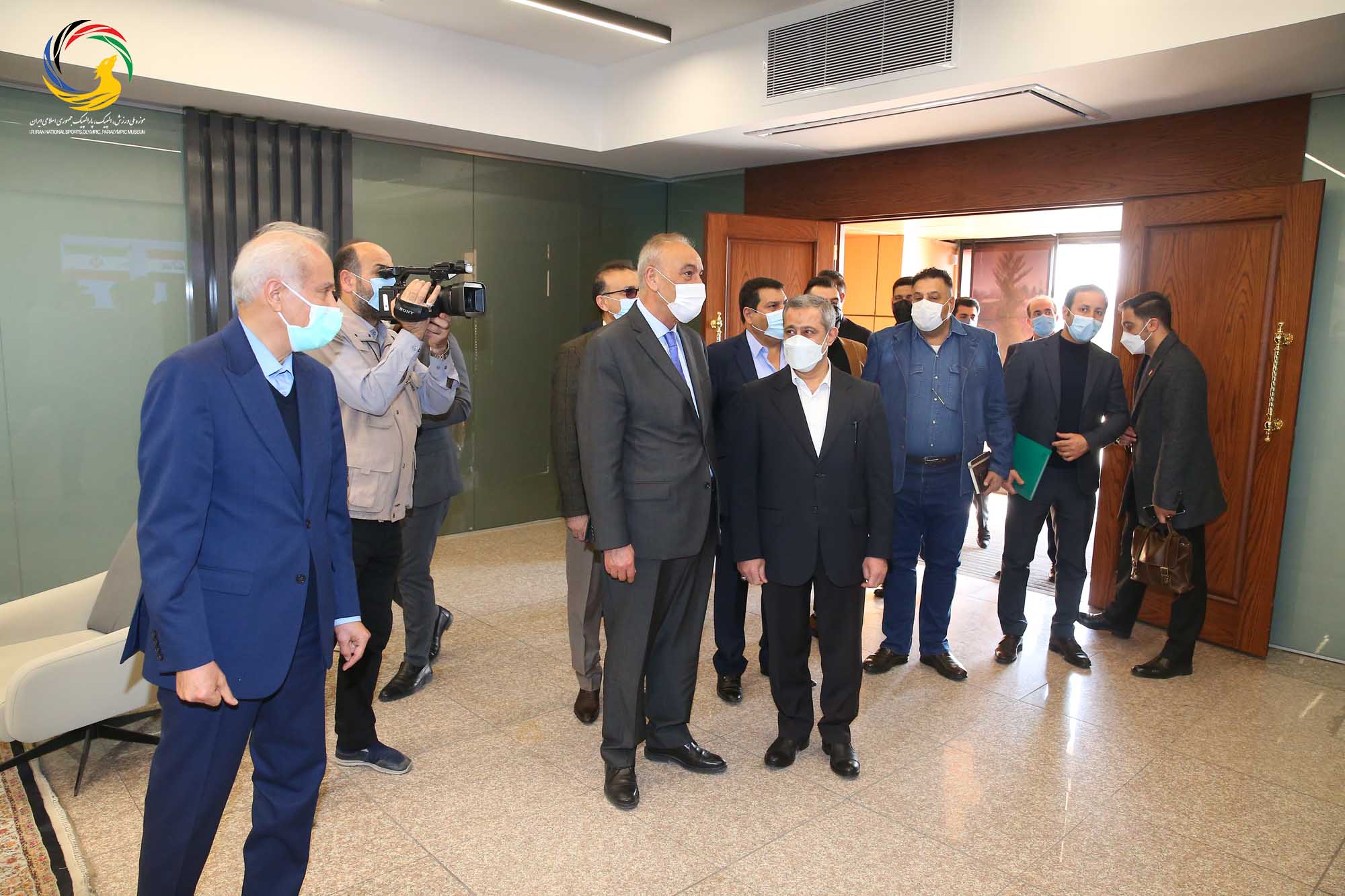بازدید رئیس و دبیرکل کمیته ملی المپیک عراق از موزه ملی ورزش المپیک و پارالمپیک