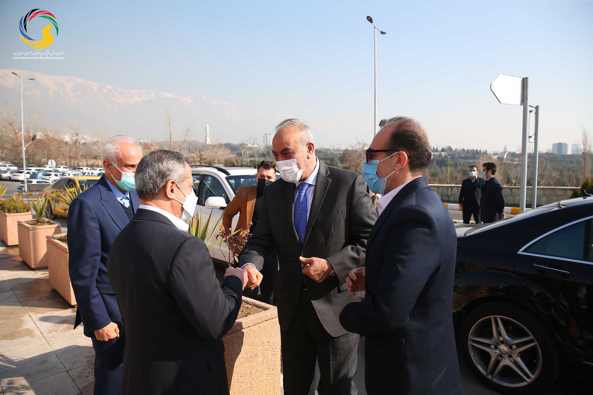 بازدید رئیس و دبیرکل کمیته ملی المپیک عراق از موزه ملی ورزش المپیک و پارالمپیک