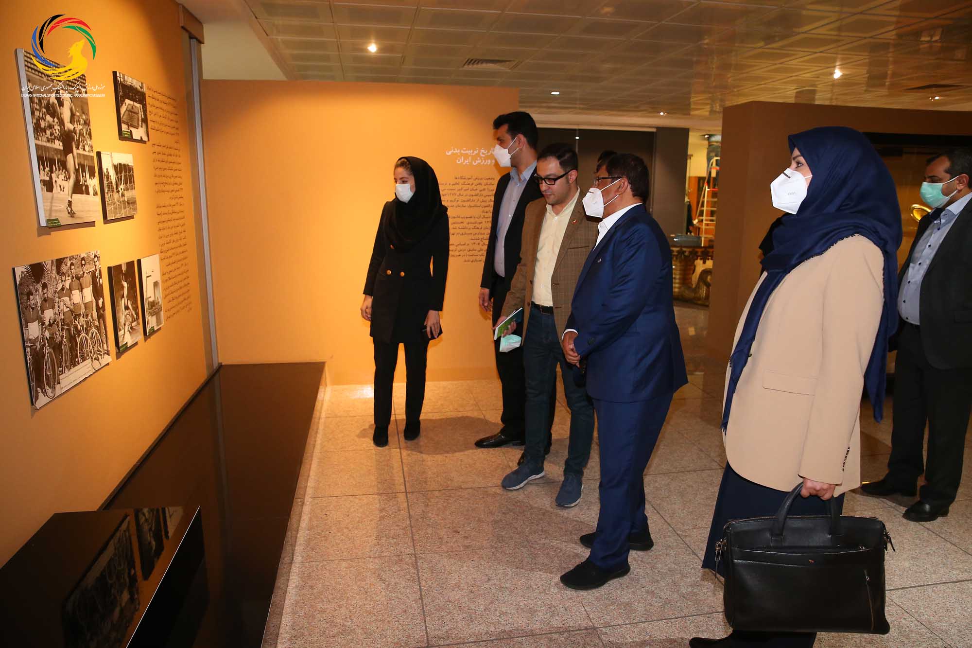 بازدید بدرالذیاب نایب رئیس فدراسیون بین المللی هندبال و خزانه دار فدراسیون هندبال آسیا