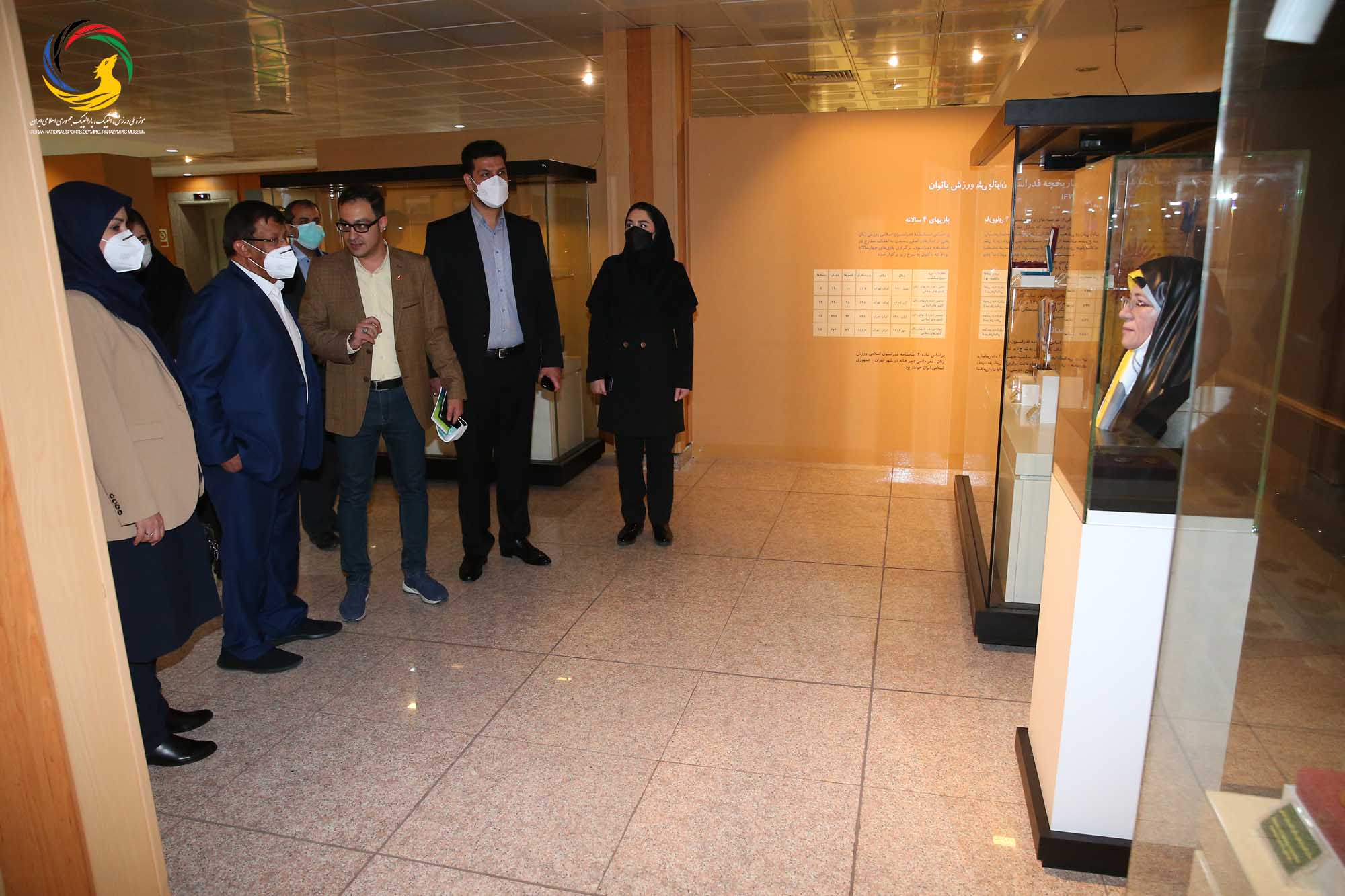 بازدید بدرالذیاب نایب رئیس فدراسیون بین المللی هندبال و خزانه دار فدراسیون هندبال آسیا