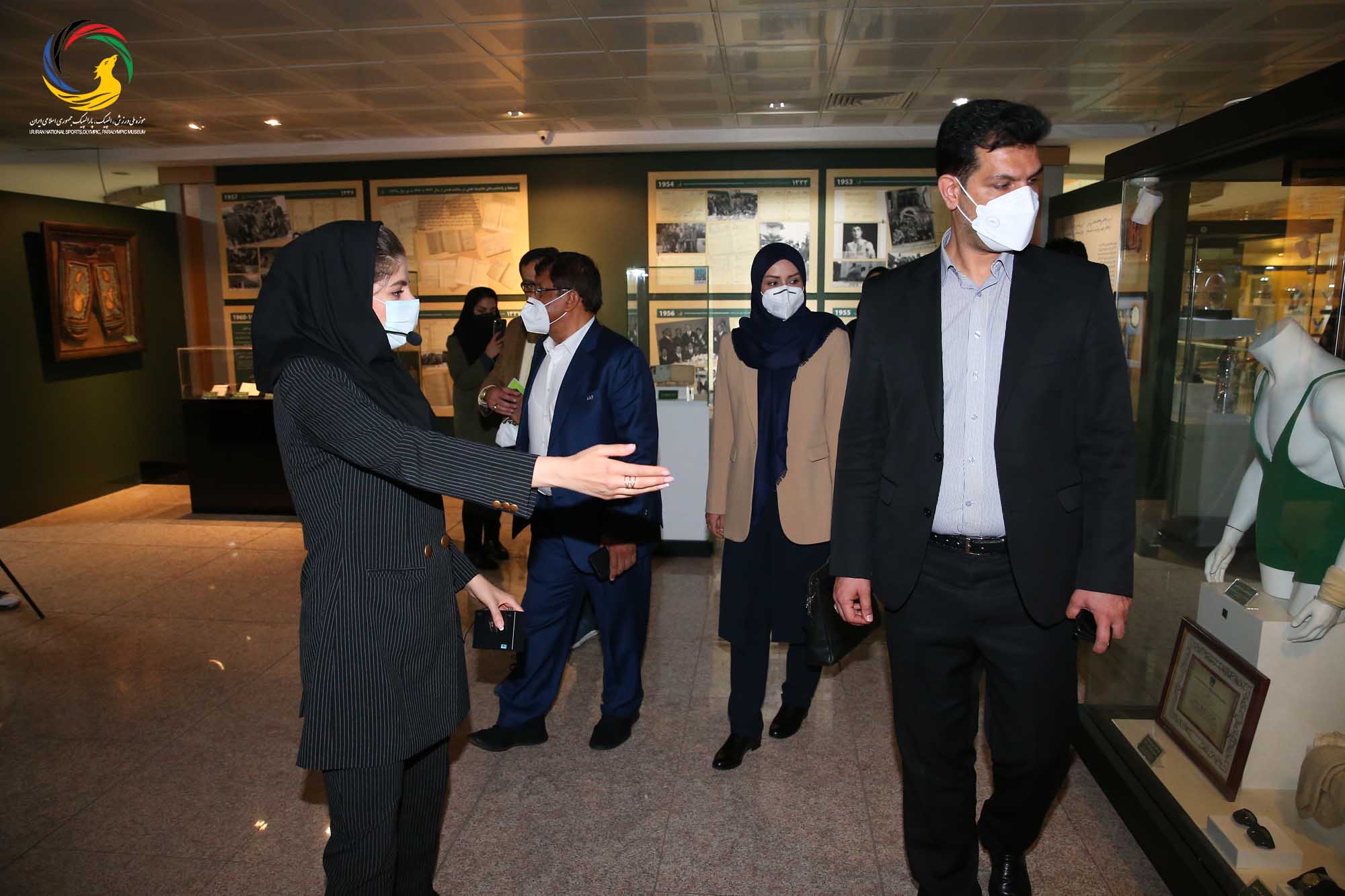 بازدید بدرالذیاب نایب رئیس فدراسیون بین المللی هندبال و خزانه دار فدراسیون هندبال آسیا