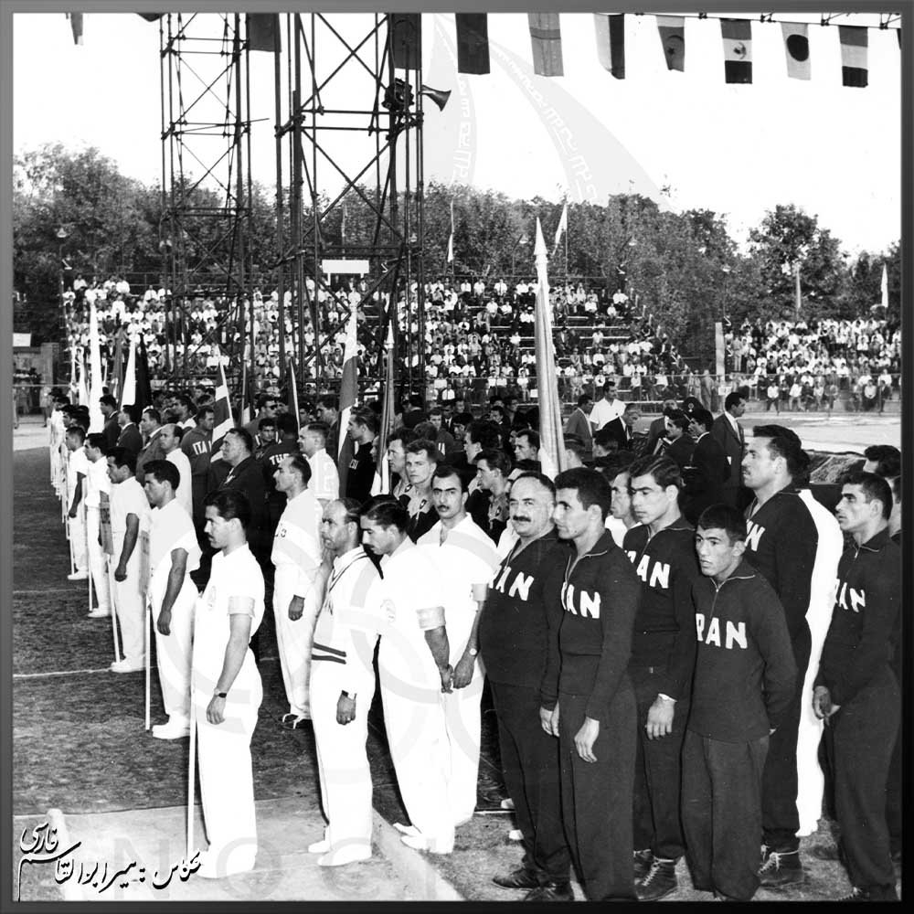 مراسم افتتاحیه مسابقات جهانی ۱۹۵۹ تهران