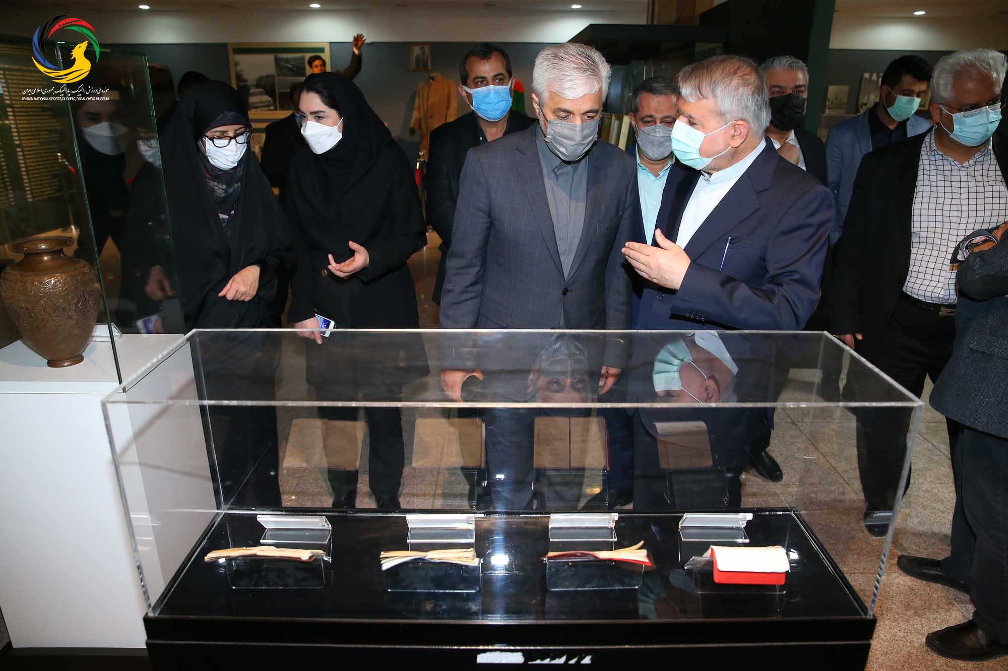 بازدید دکتر حمید سجادی وزیر ورزش و جوانان از موزه ملی ورزش، المپیک، پارالمپیک