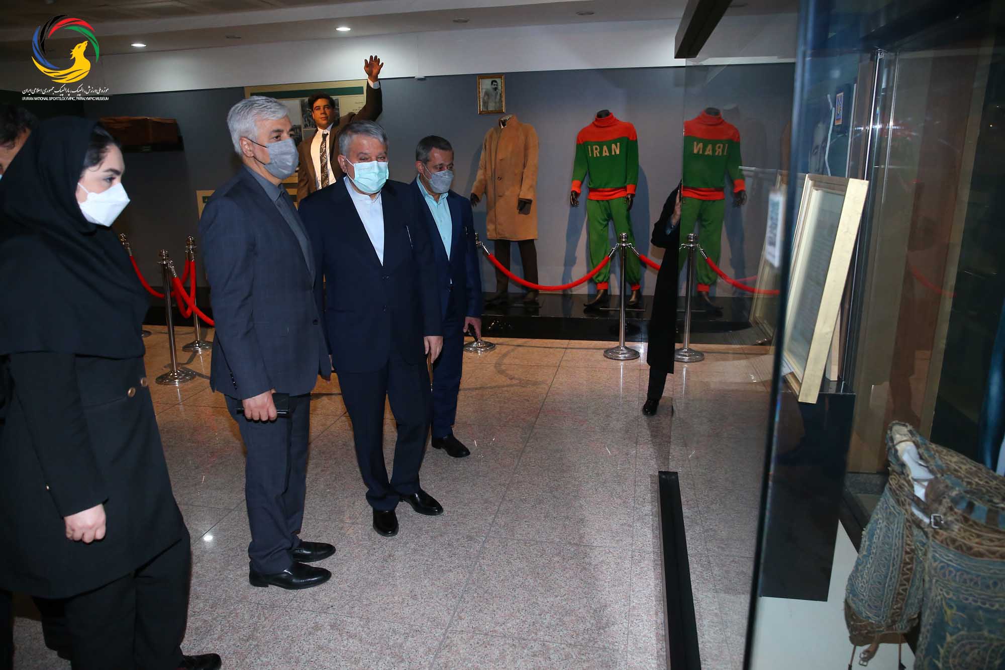 بازدید دکتر حمید سجادی وزیر ورزش و جوانان از موزه ملی ورزش، المپیک، پارالمپیک