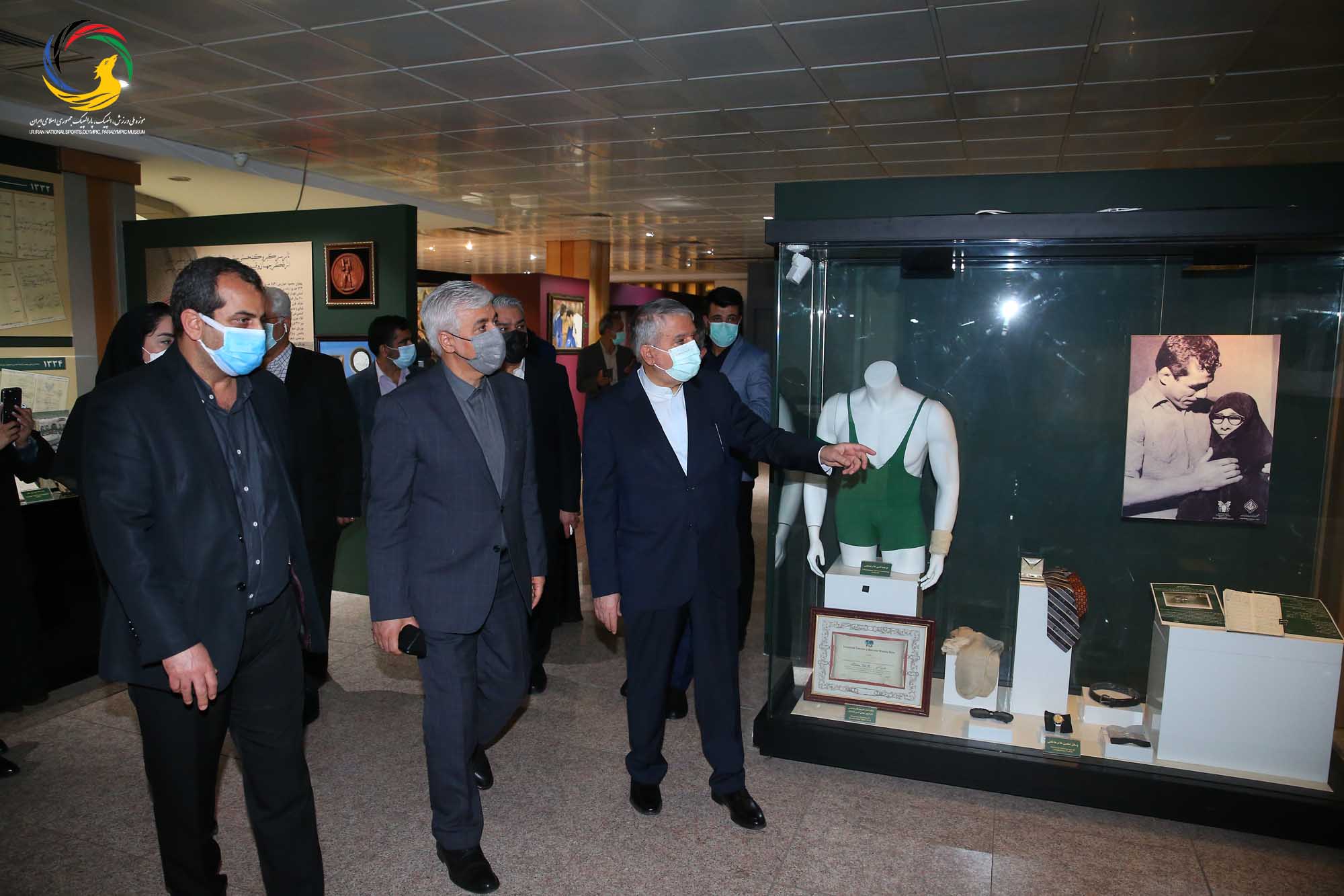 بازدید دکتر حمید سجادی وزیر ورزش و جوانان از موزه ملی ورزش، المپیک، پارالمپیک