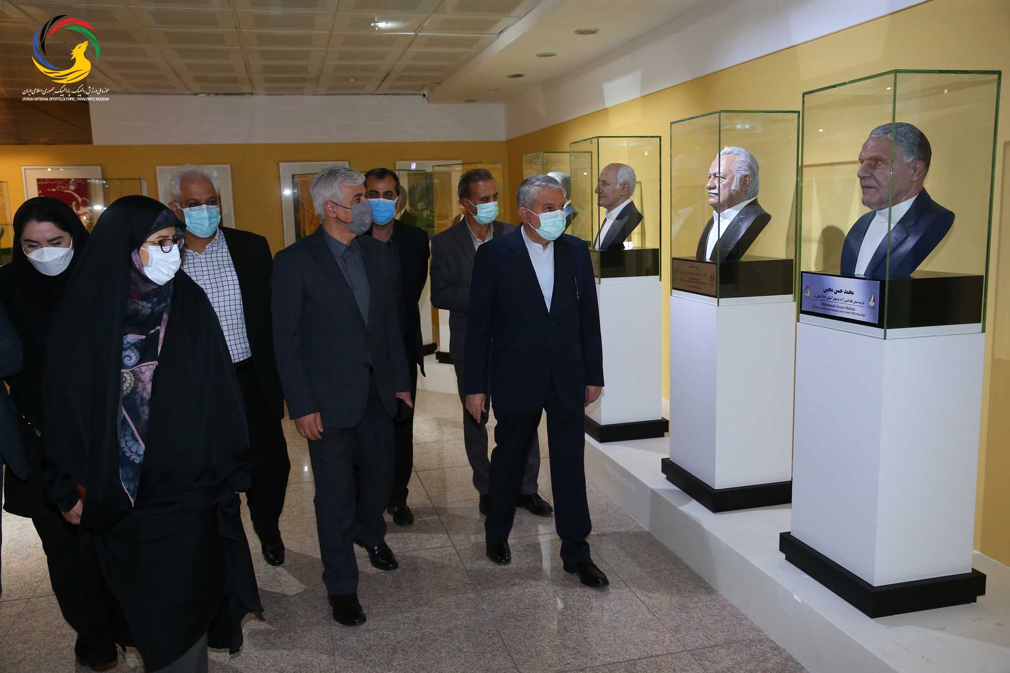 بازدید دکتر حمید سجادی وزیر ورزش و جوانان از موزه ملی ورزش، المپیک، پارالمپیک