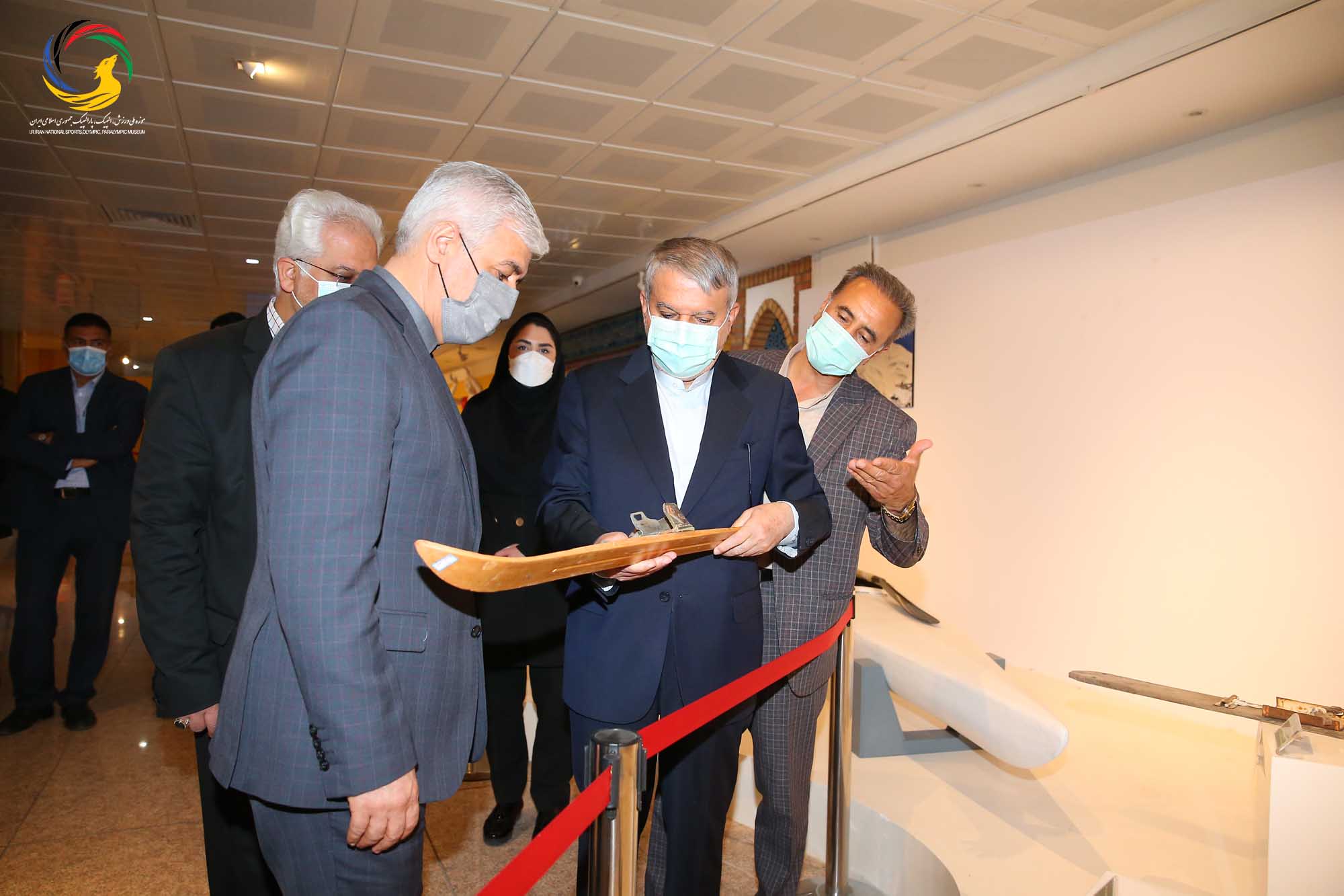 بازدید دکتر حمید سجادی وزیر ورزش و جوانان از موزه ملی ورزش، المپیک، پارالمپیک