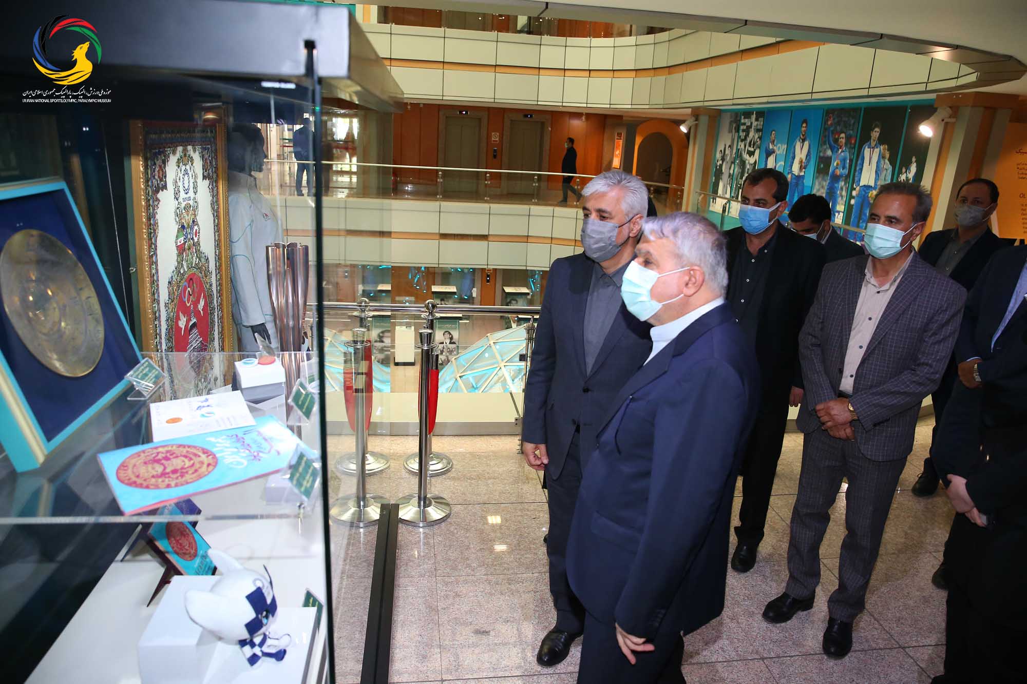 بازدید دکتر حمید سجادی وزیر ورزش و جوانان از موزه ملی ورزش، المپیک، پارالمپیک