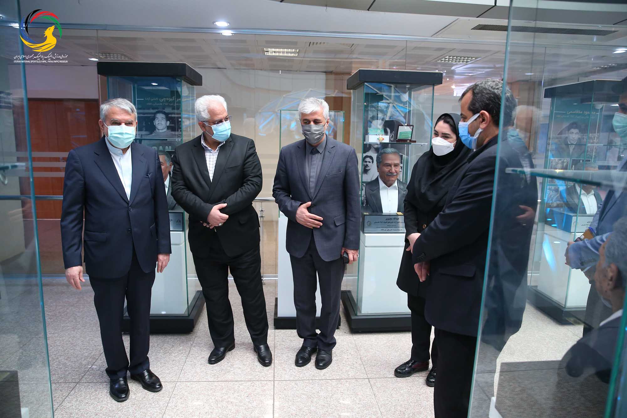 بازدید دکتر حمید سجادی وزیر ورزش و جوانان از موزه ملی ورزش، المپیک، پارالمپیک