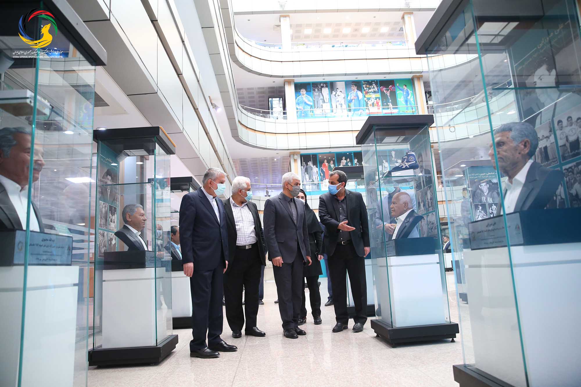 بازدید دکتر حمید سجادی وزیر ورزش و جوانان از موزه ملی ورزش، المپیک، پارالمپیک
