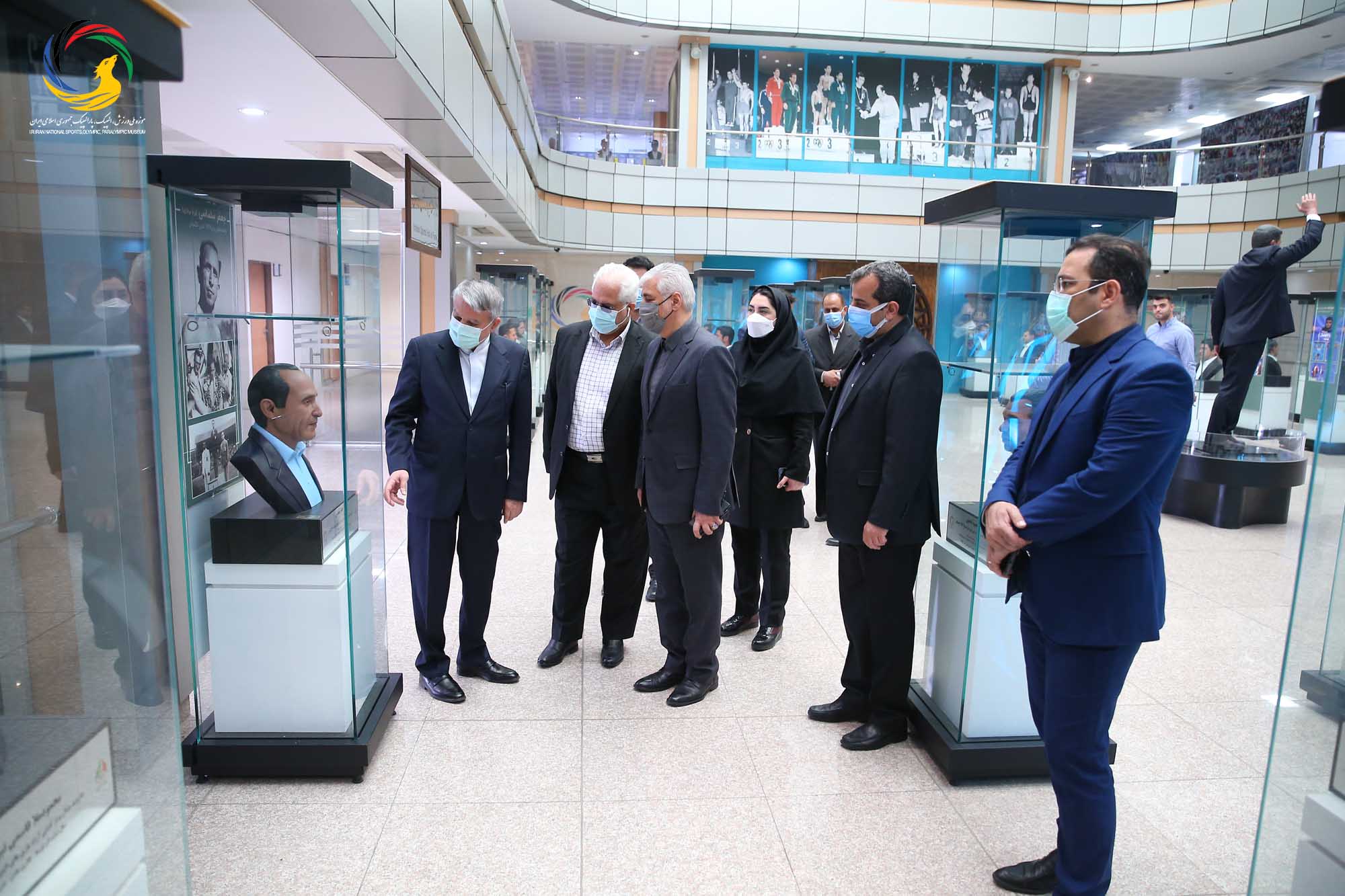 بازدید دکتر حمید سجادی وزیر ورزش و جوانان از موزه ملی ورزش، المپیک، پارالمپیک