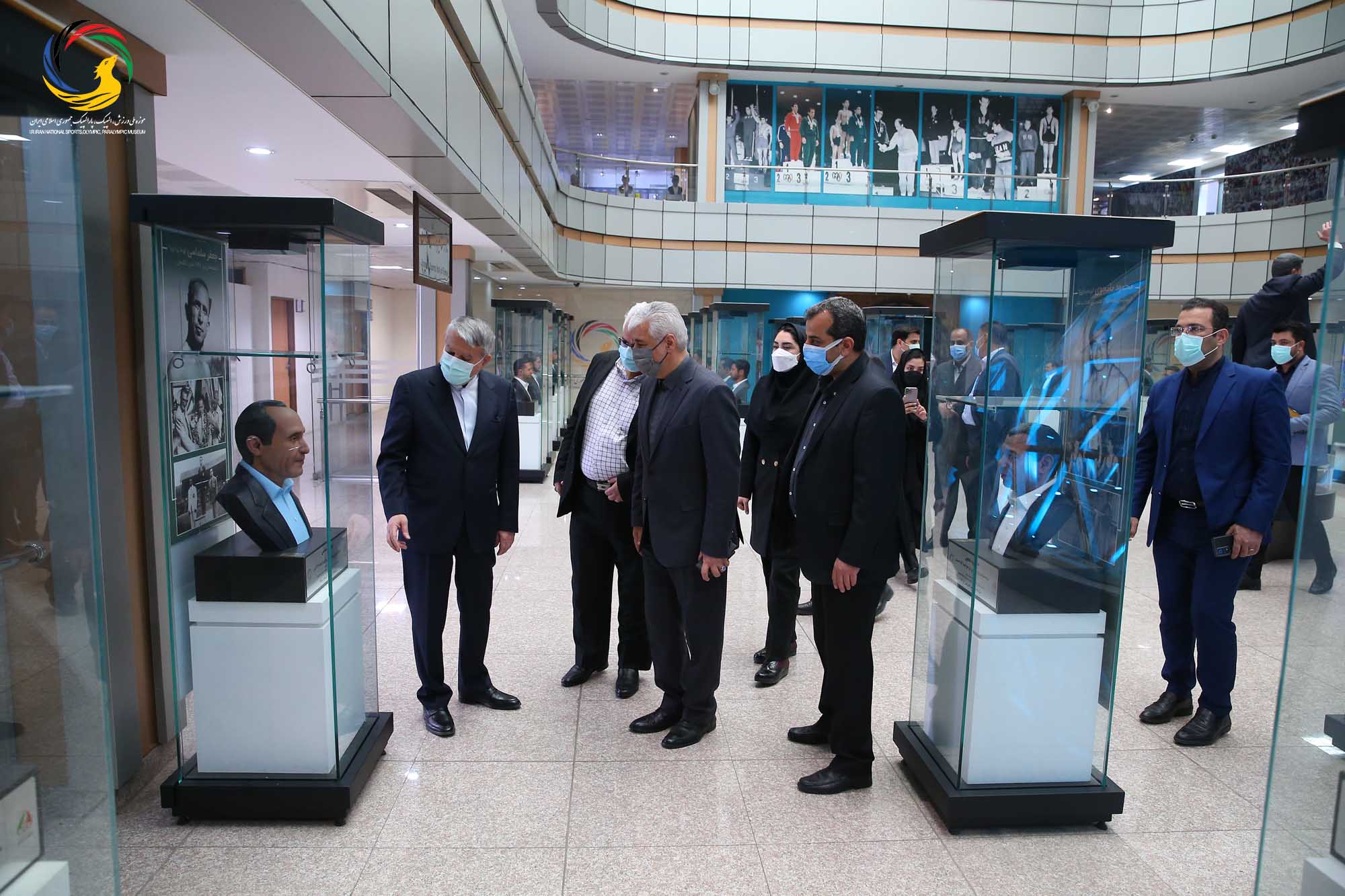 بازدید دکتر حمید سجادی وزیر ورزش و جوانان از موزه ملی ورزش، المپیک، پارالمپیک