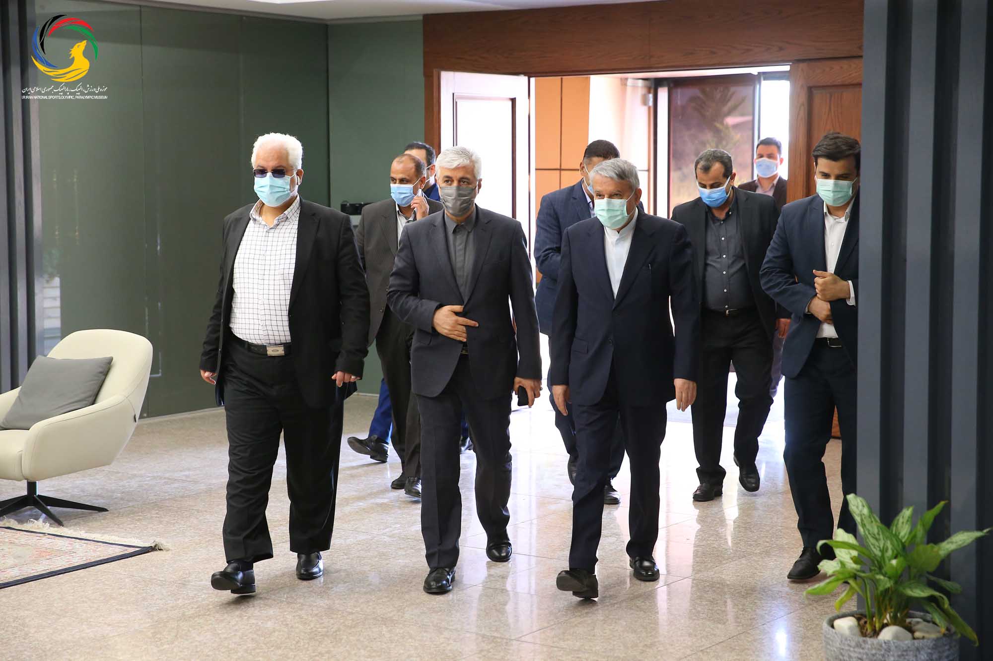 بازدید دکتر حمید سجادی وزیر ورزش و جوانان از موزه ملی ورزش، المپیک، پارالمپیک