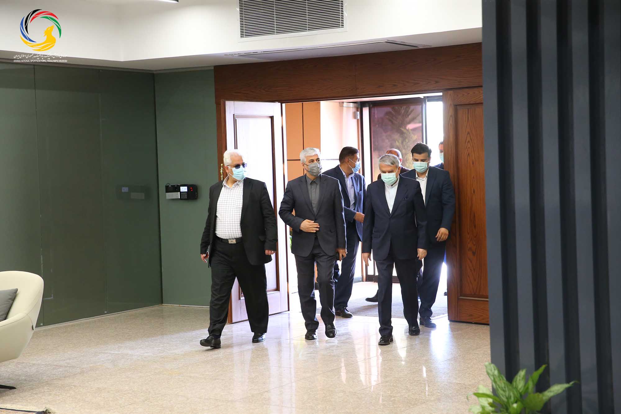 بازدید دکتر حمید سجادی وزیر ورزش و جوانان از موزه ملی ورزش، المپیک، پارالمپیک