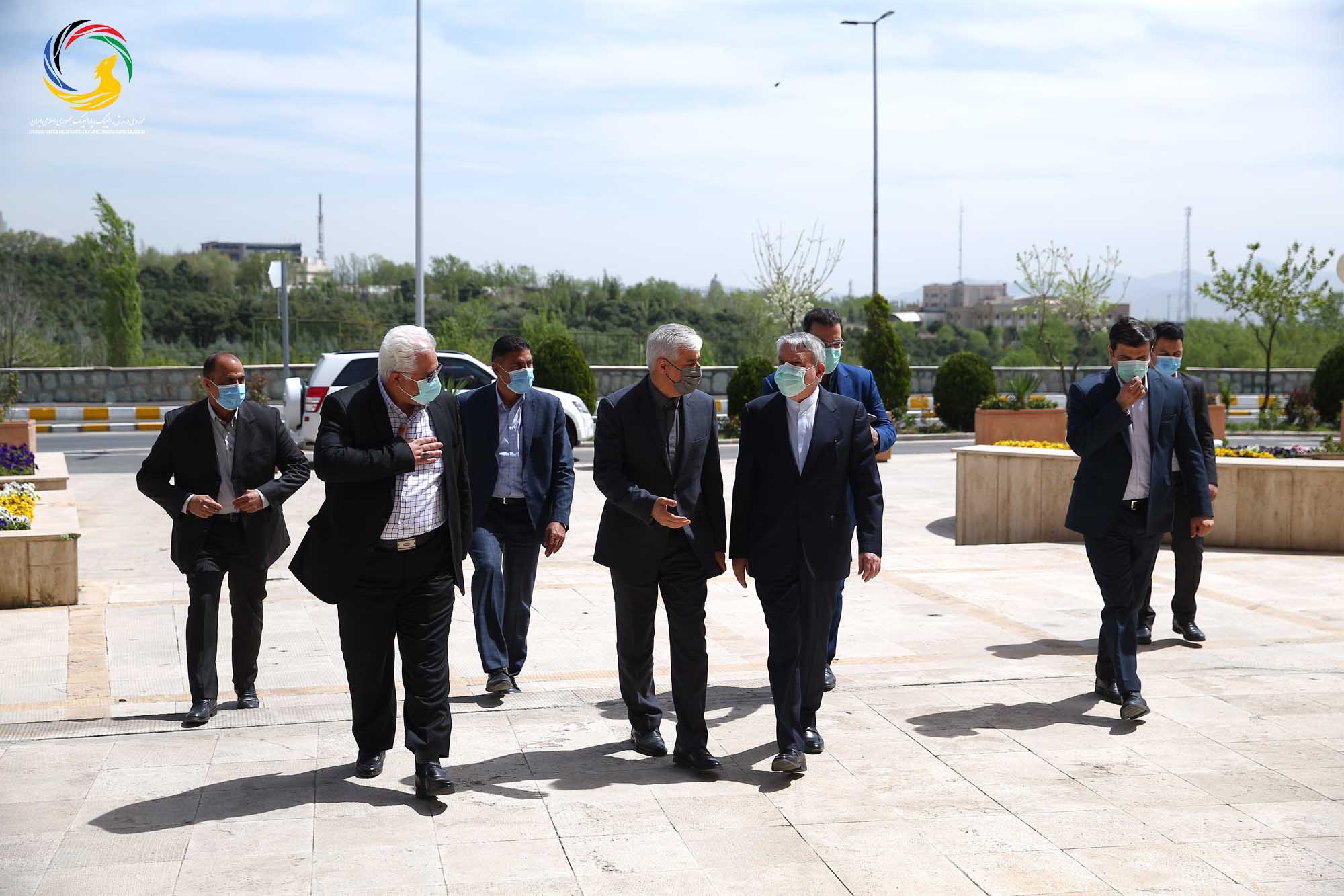 بازدید دکتر حمید سجادی وزیر ورزش و جوانان از موزه ملی ورزش، المپیک، پارالمپیک