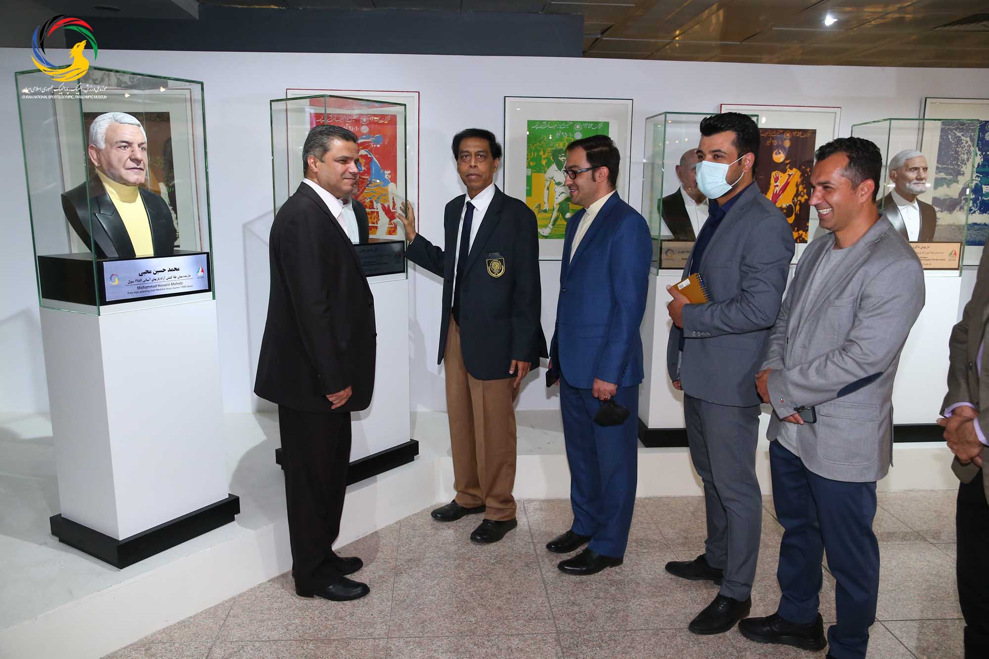 بازدید عبدالحلیم بن قادر رئیس فدراسیون سپک تاکرای آسیا از موزه ملی ورزش، المپیک، پارالمپیک