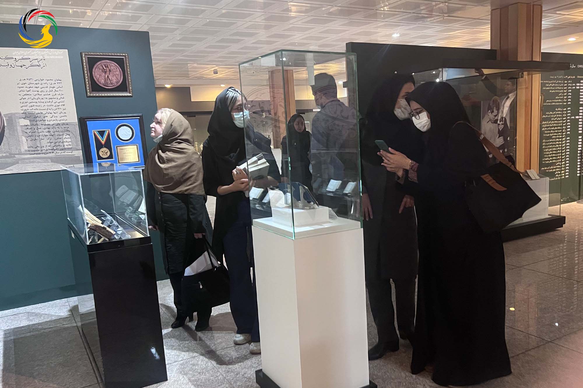 دانشجویان کارشناسی ارشد رشته مطالعات آرشیوی دانشگاه الزهرا